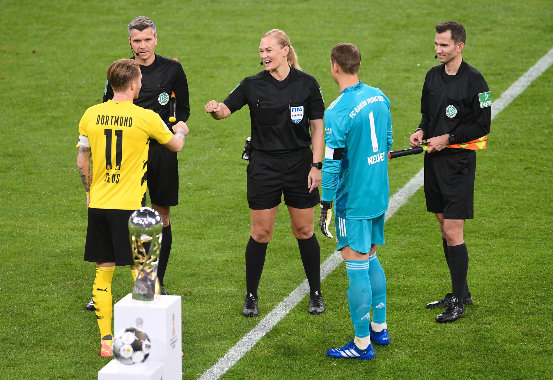 Steinhaus dömde tyska supercupfinalen. 