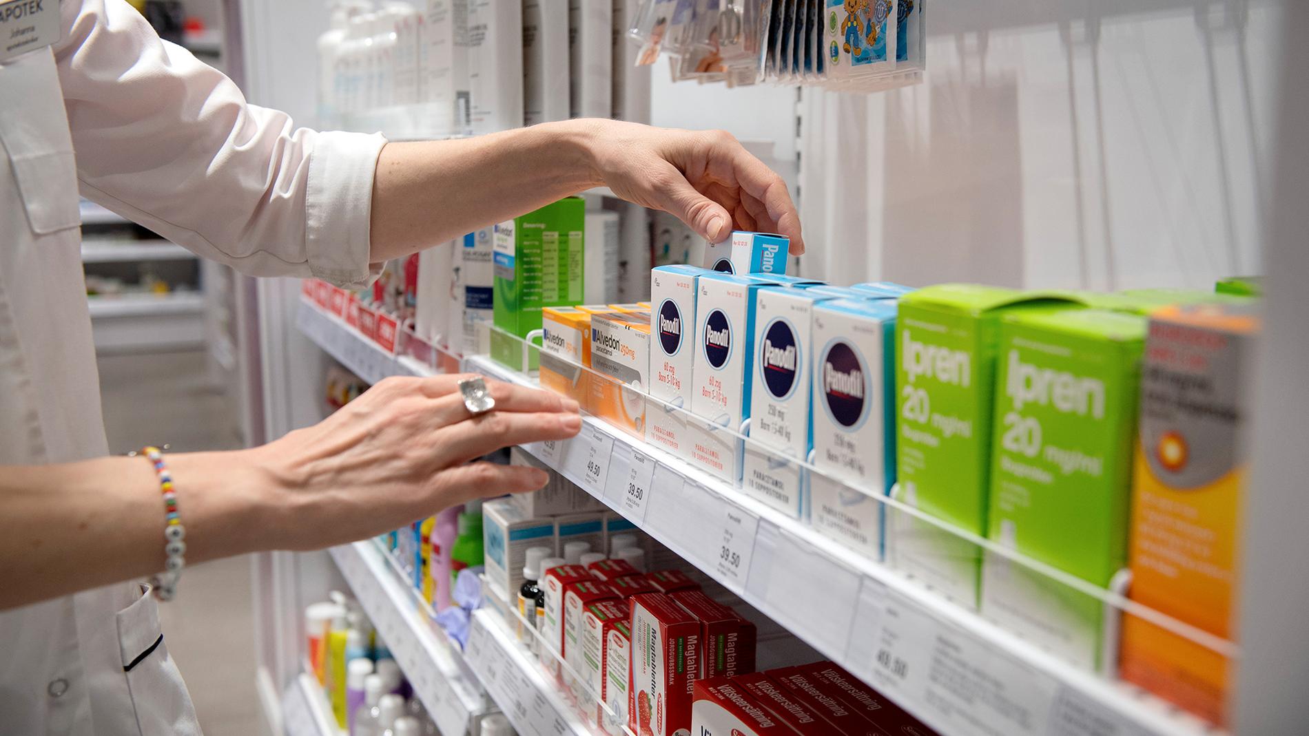 Försäljningen av receptfria smärtstillande läkemedel ökade med 213 procent i Uppsala.