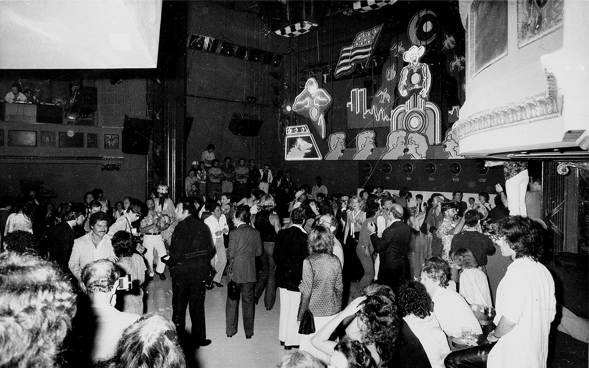Den legendariska nattklubben Studio 54 i slutet av 1970-talet.