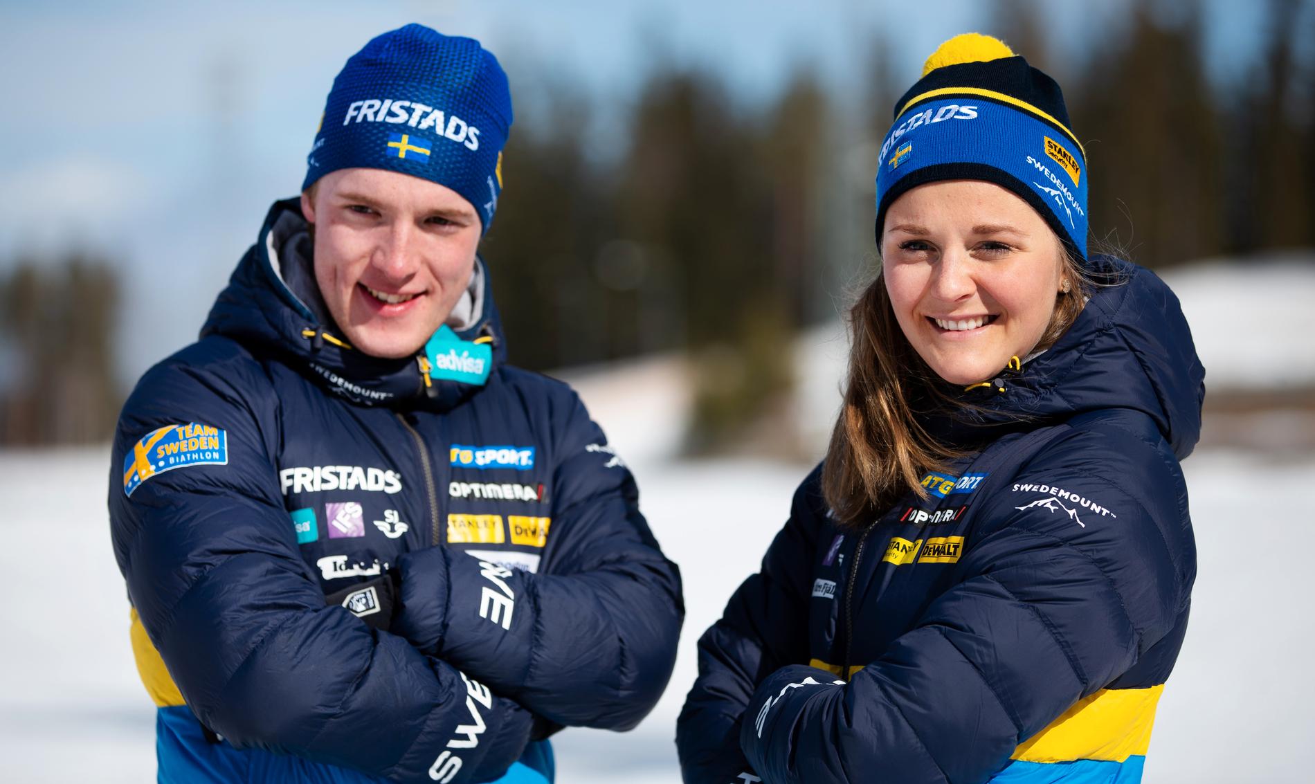 Sebastian Samuelsson och Stina Nilsson