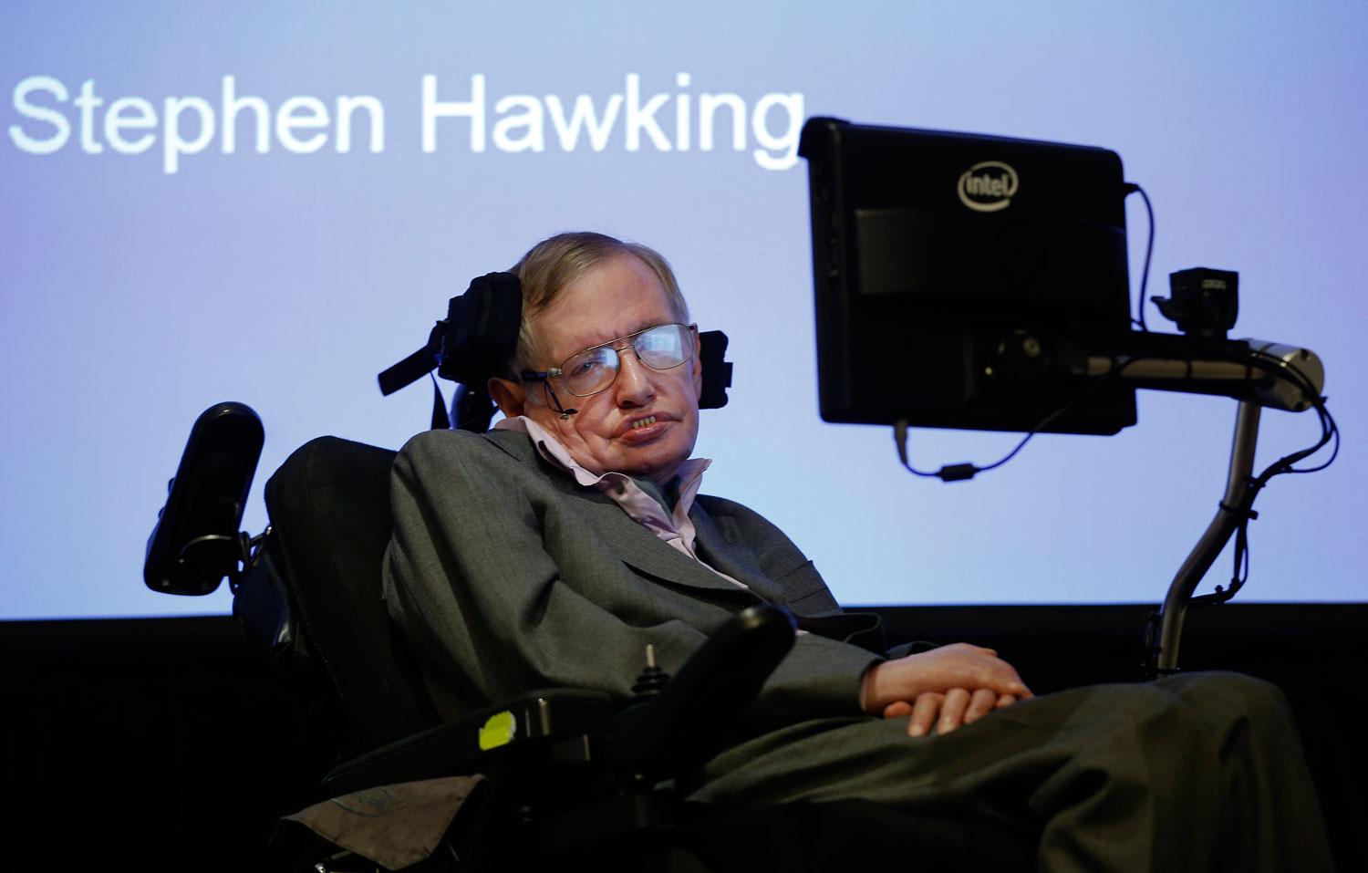 Fysikern Stephen Hawking.