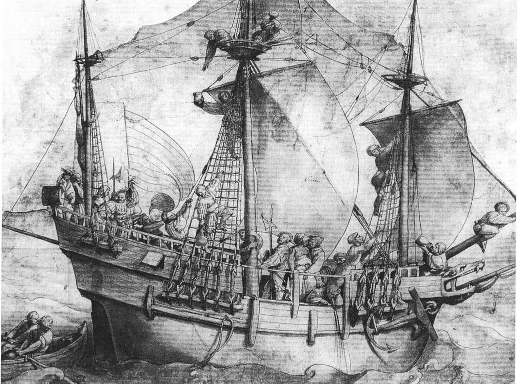 Gribshunden var danske kung Hans (1455–1513) flaggskepp och ska bland annat ha seglat till Norge och England innan det sjönk utanför Ronneby. Arkivbild.