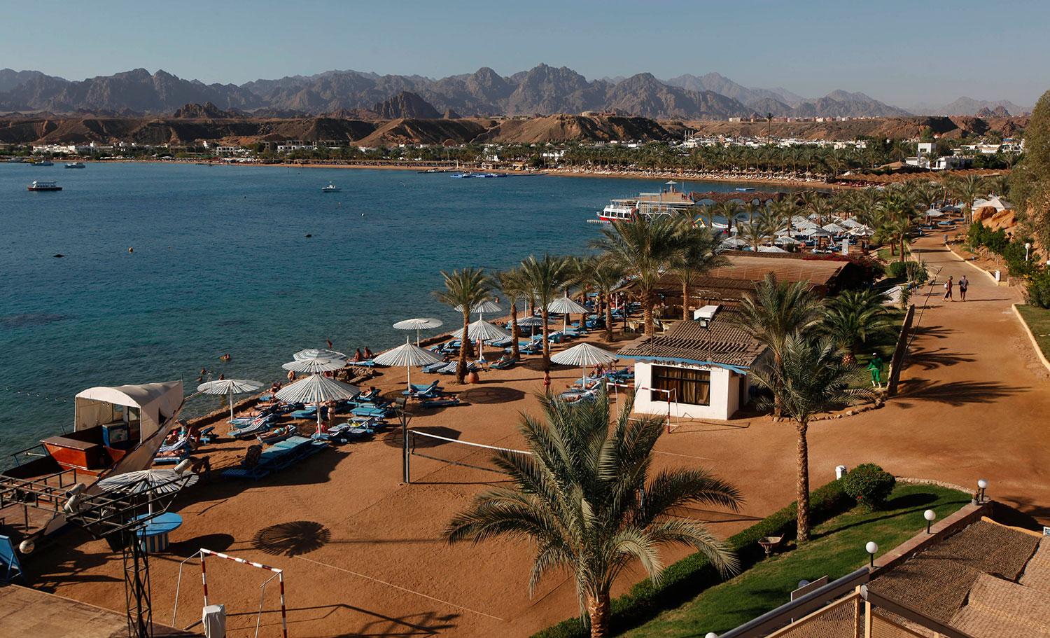 Olyckan inträffade nära populära turistorten Sharm el-Sheik.