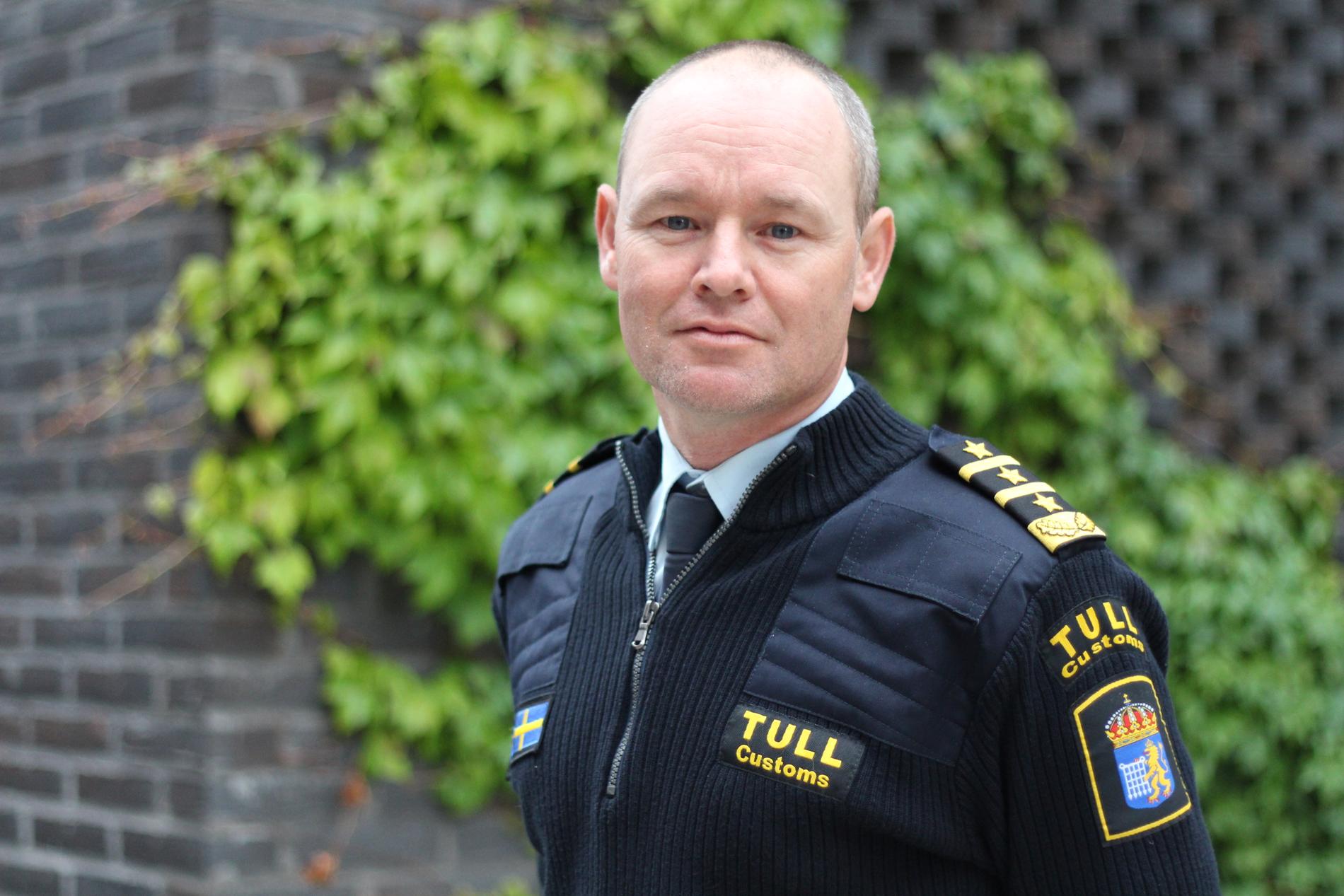 Erik Friberg, enhetschef på Tullkriminalen Syd.