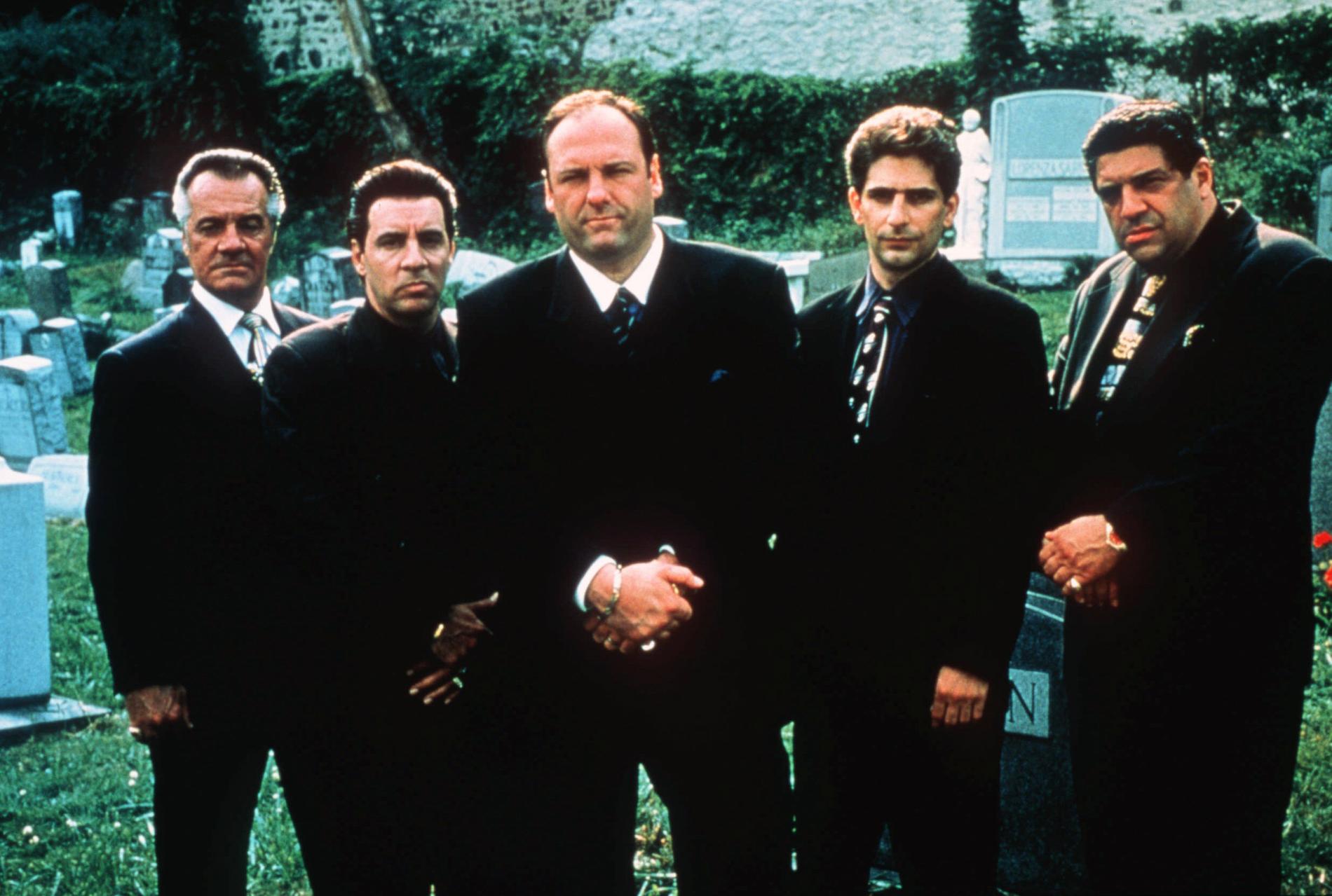 Serien ”Sopranos” gjorde succé och vann 21 Emmy-statyetter. 