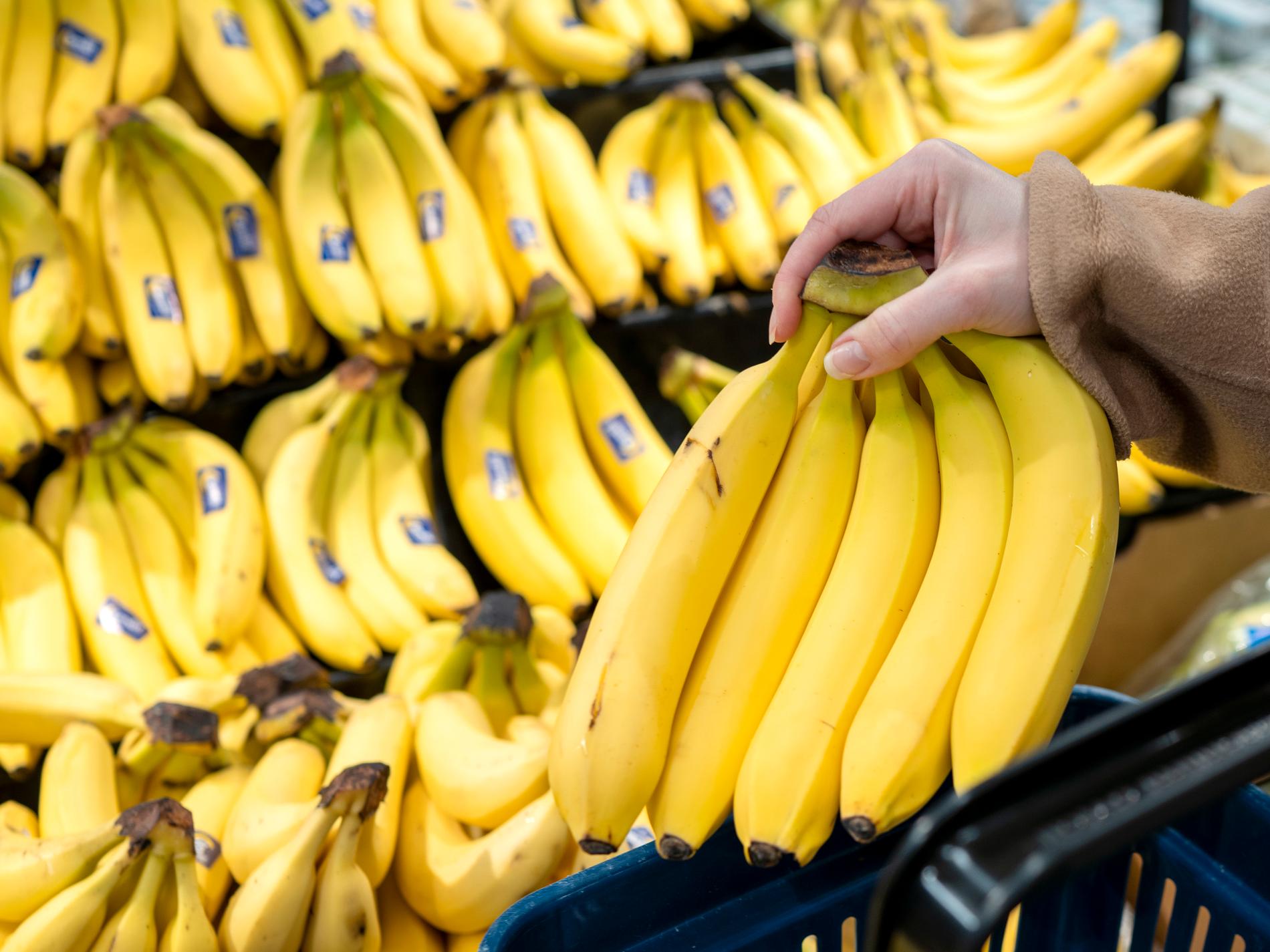Kokain hittat bland bananer i tyska mataffärer