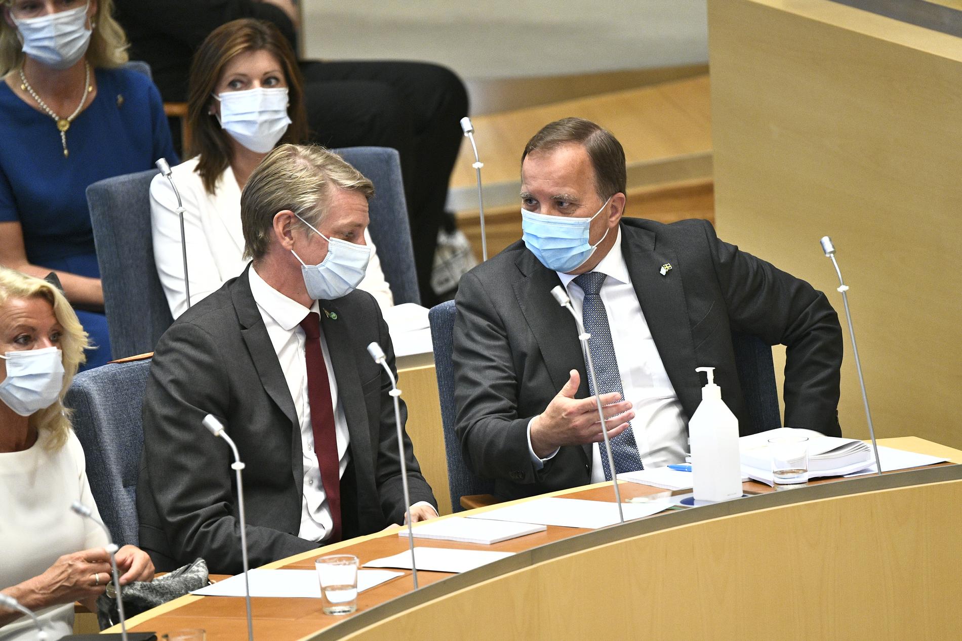 Som det ser ut nu har Stefan Löfven fördel mot Ulf Kristersson vid talmansrundor. 