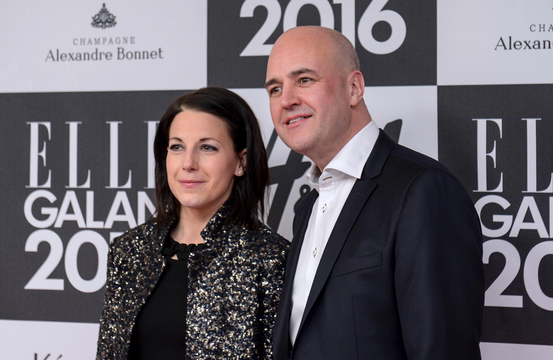 Roberta Alenius och Fredrik Reinfeldt har fått en dotter. Arkivbild.