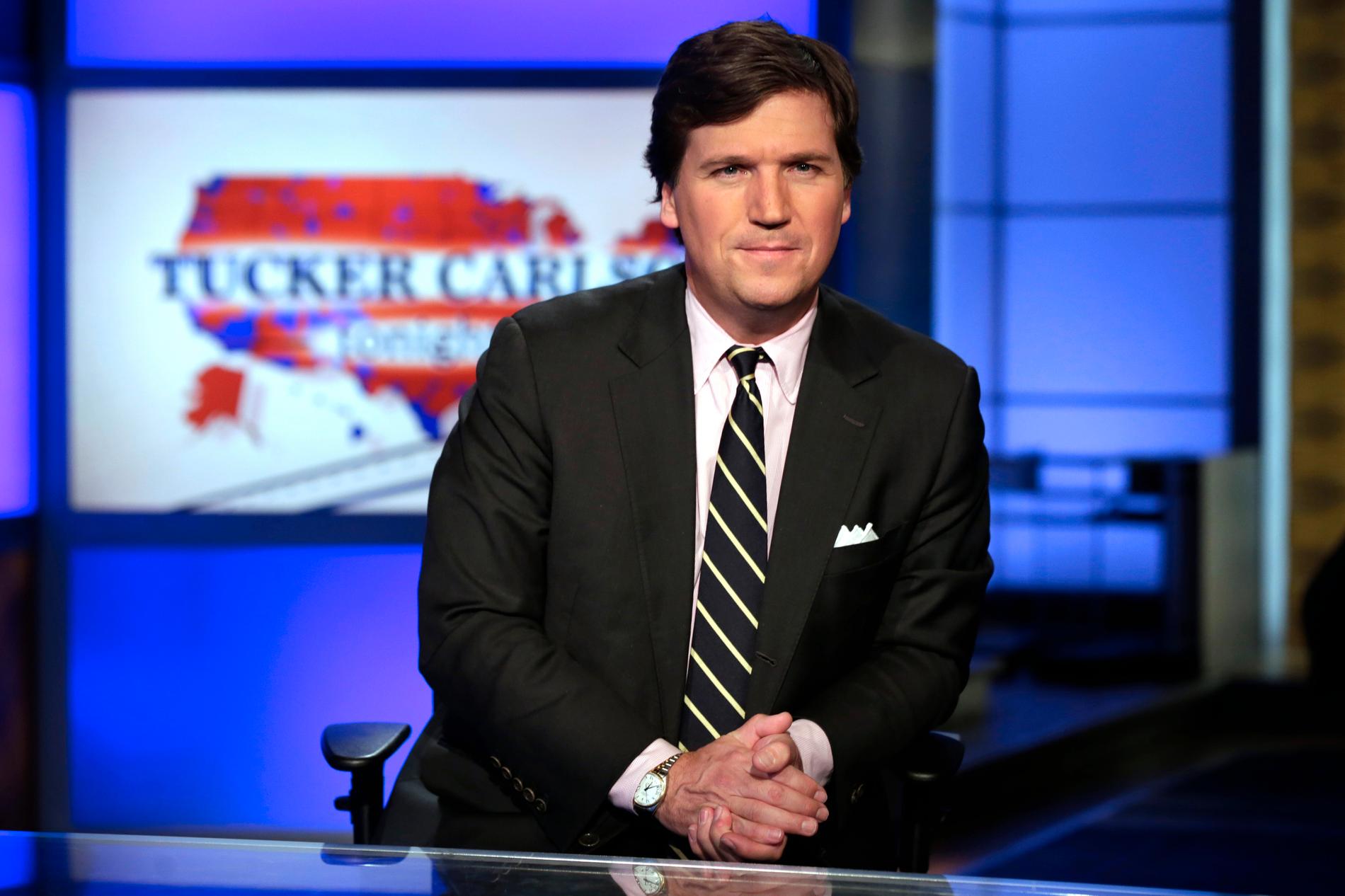 Tucker Carlson var programledare för ”Tucker Carlson Tonight” i Fox News.