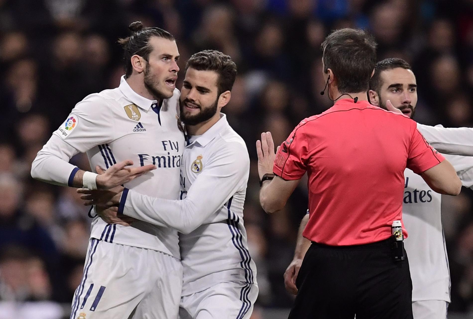 Gareth Bale blev utvisad i onsdagens vilda match mellan Real Madrid och Las Palmas. 