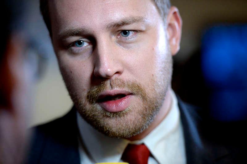 SD:s gruppledare och tidigare vikarierande partiledare Mattias Karlsson.