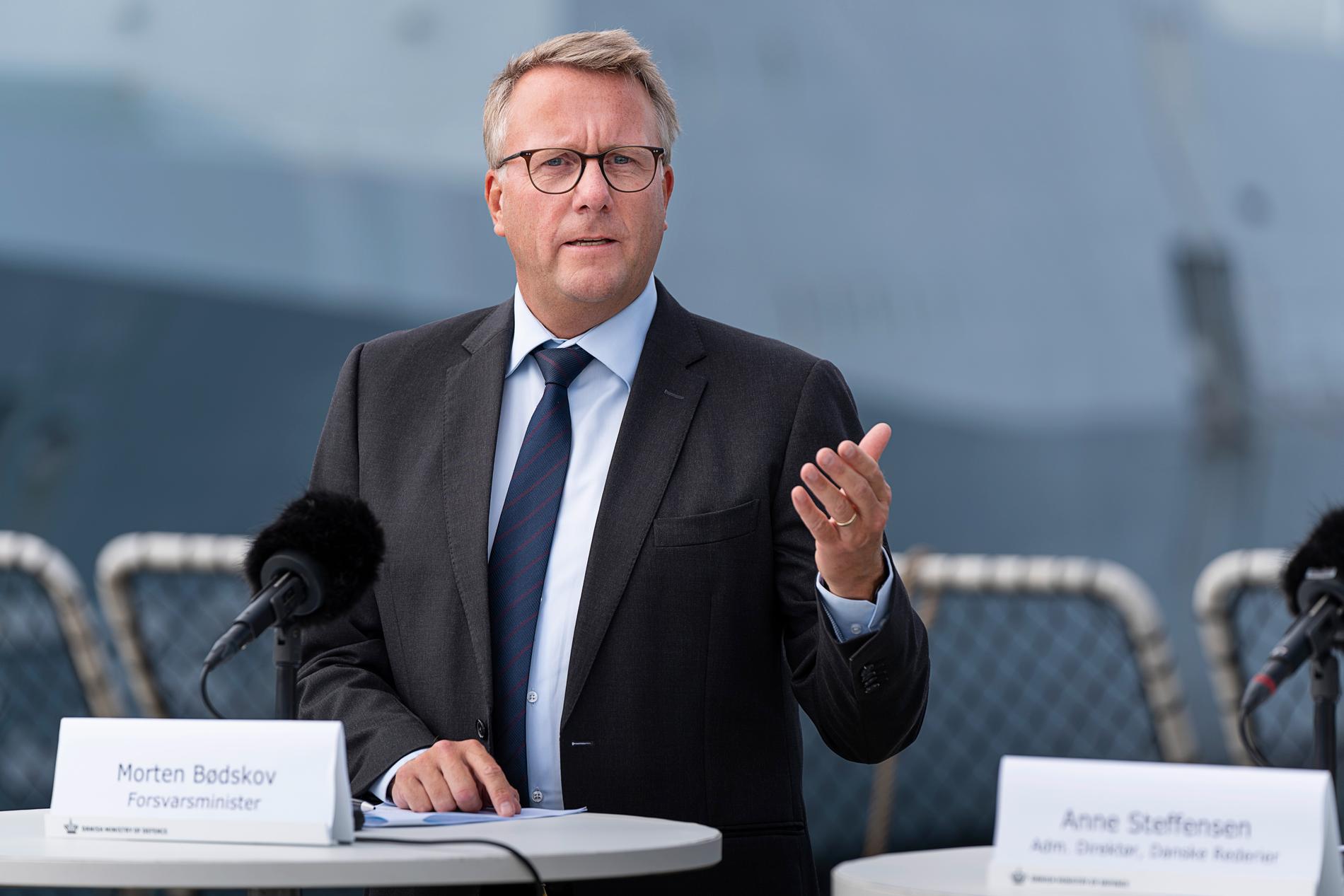 Danmarks försvarsminister Morten Bødskov presenterade satsningen vid en presskonferens på torsdagen.