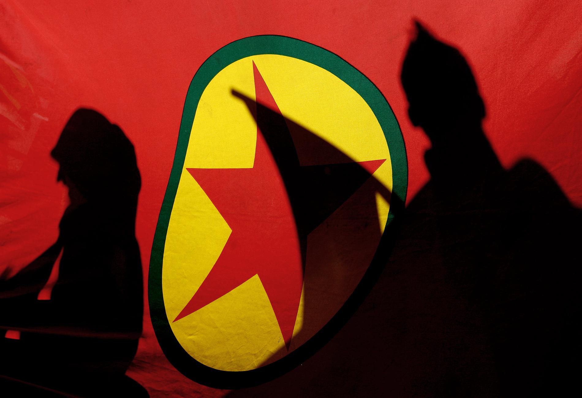 PKK:s flagga.