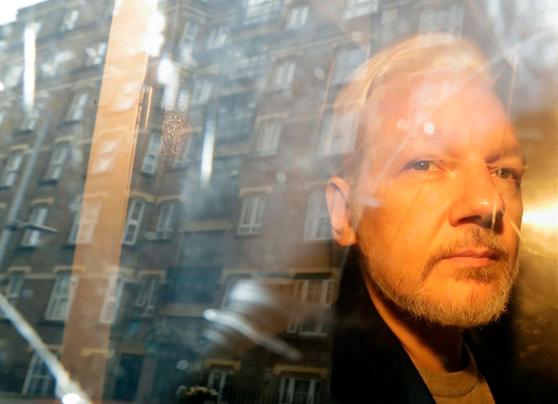 Wikileaksgrundaren Julian Assange. Arkivbild.