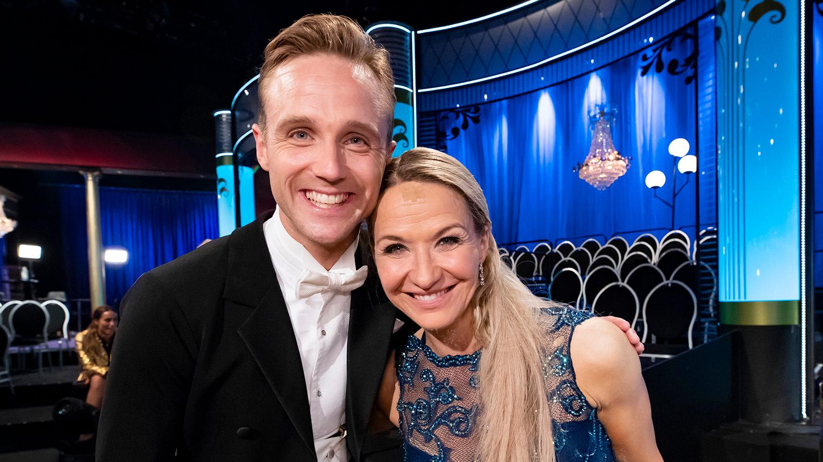 Kristin Kaspersen och Calle Sterner vann ”Let’s dance” 2019.