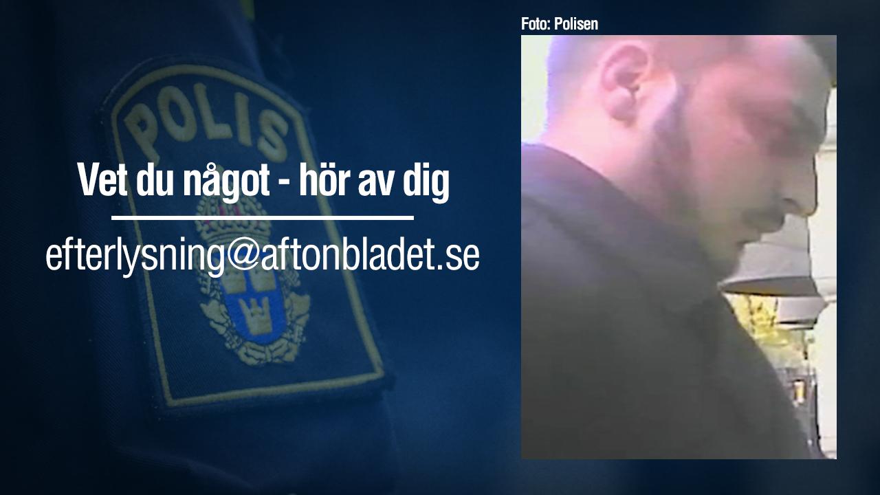 Vem är mannen? Tipsa polisen, mejla efterlysning@aftonbladet.se