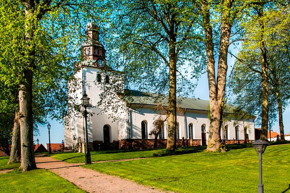 S:t Clemens kyrka, även kallad Laholms kyrka.