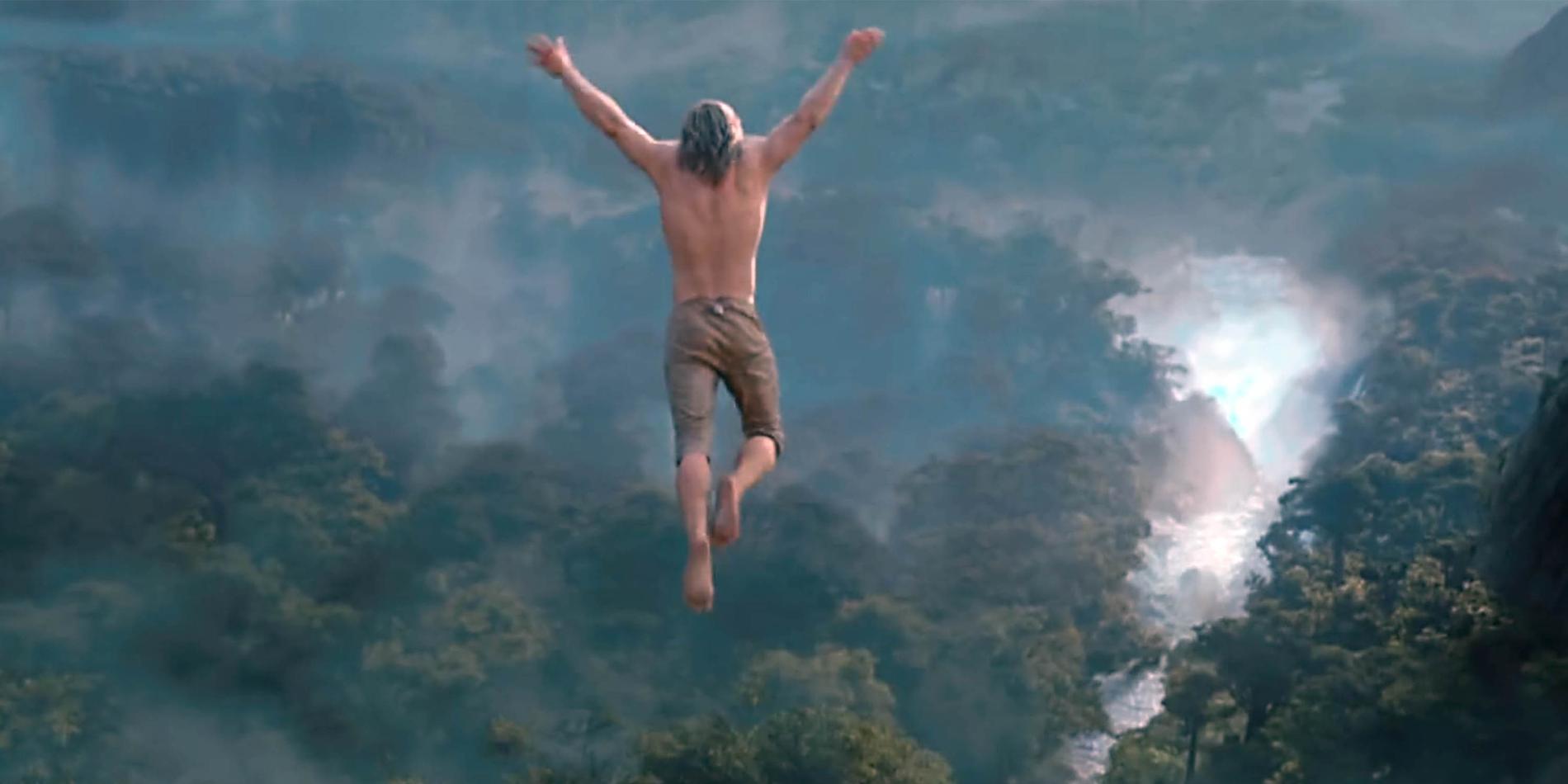 Alexander Skarsgård som Tarzan i ”Legenden om Tarzan”.
