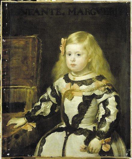 "Infantinnan Marie Marguerite" av Diego Veláquez ...
