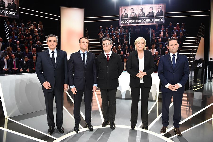 Alla deltagare i det franska valet. 