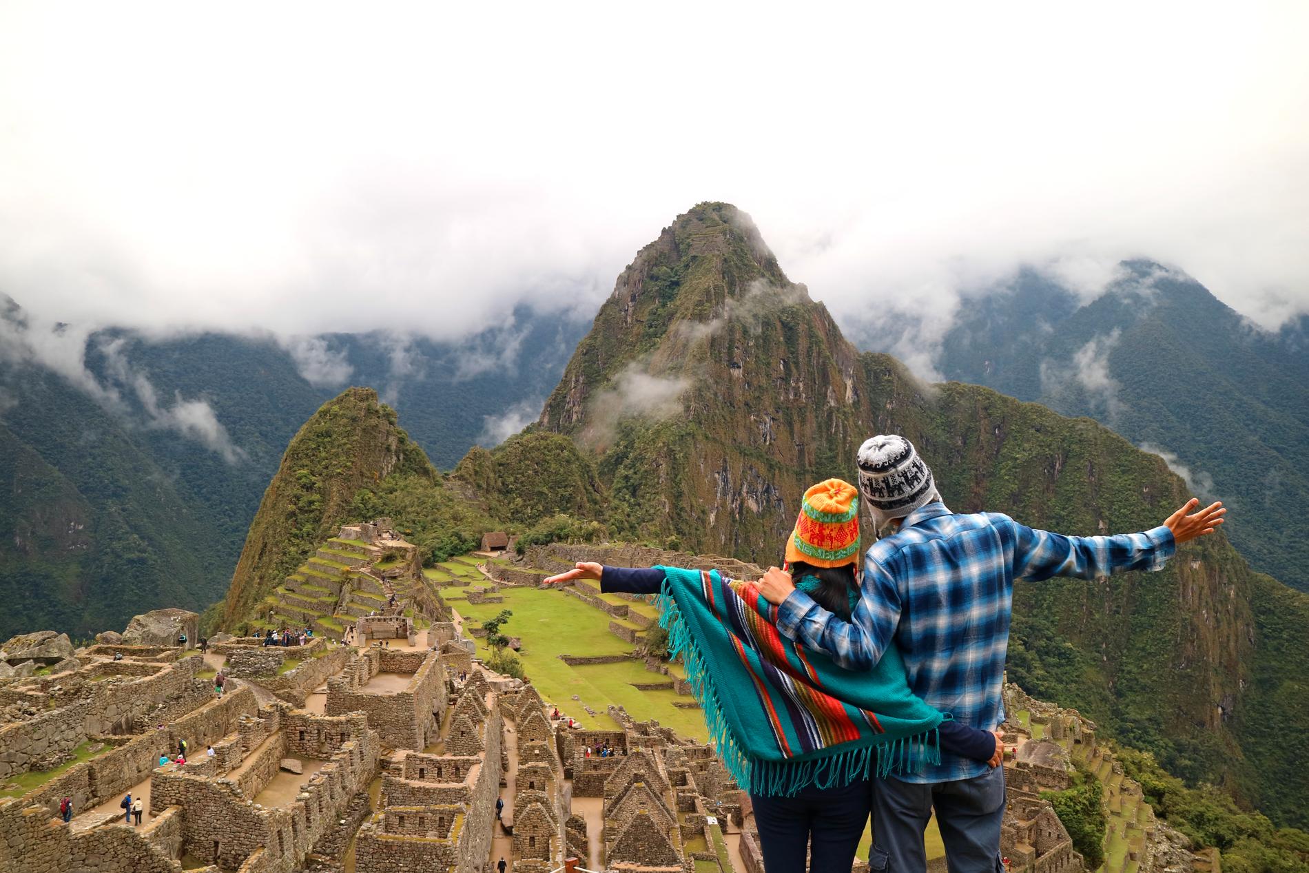 Inkafolkets ”försvunna stad” Machu Picchu är ett hett turistmål.