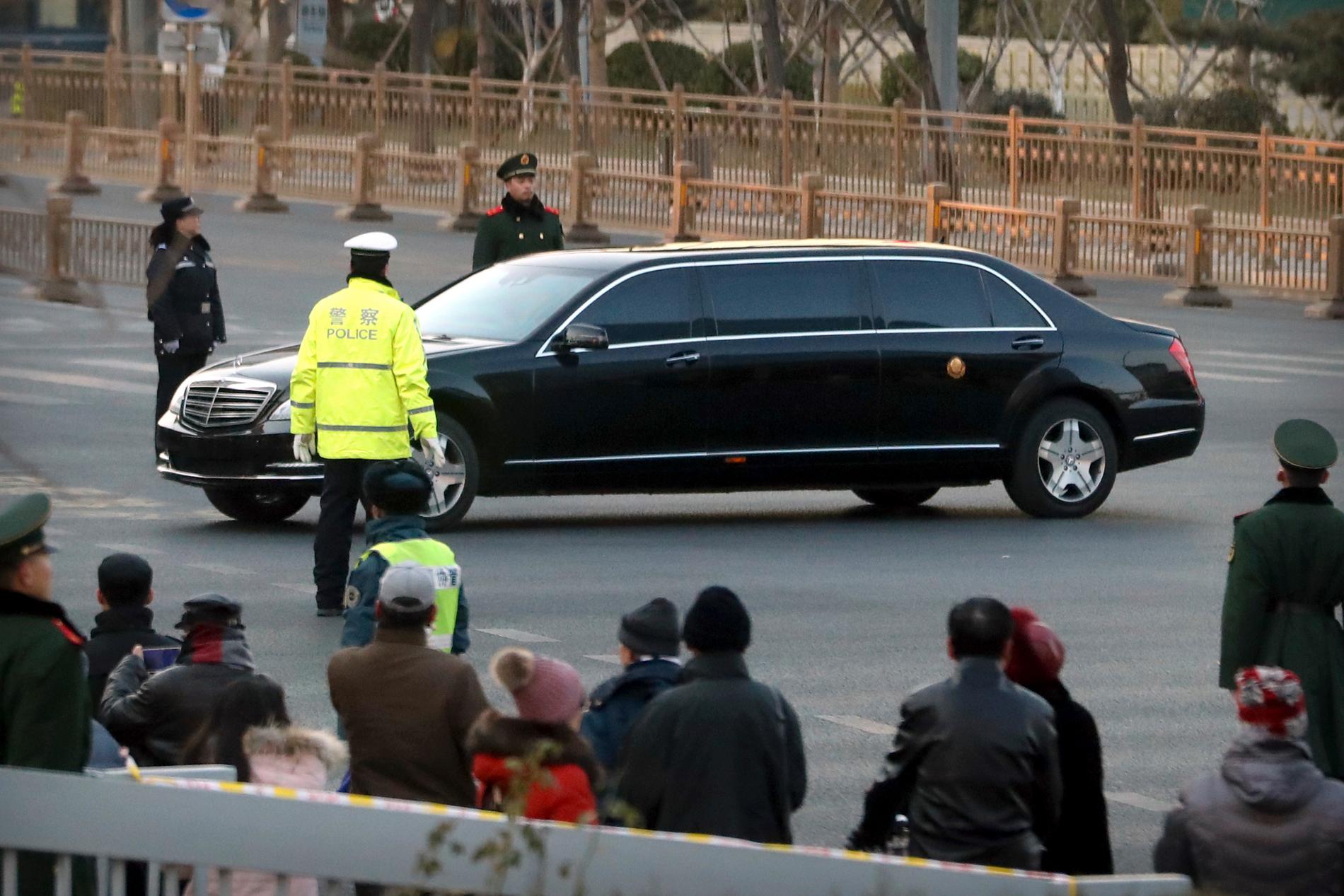 Kim Jong-Un har lämnat Kina under lika stort hemlighetsmakeri som när han anlände under tisdagen.