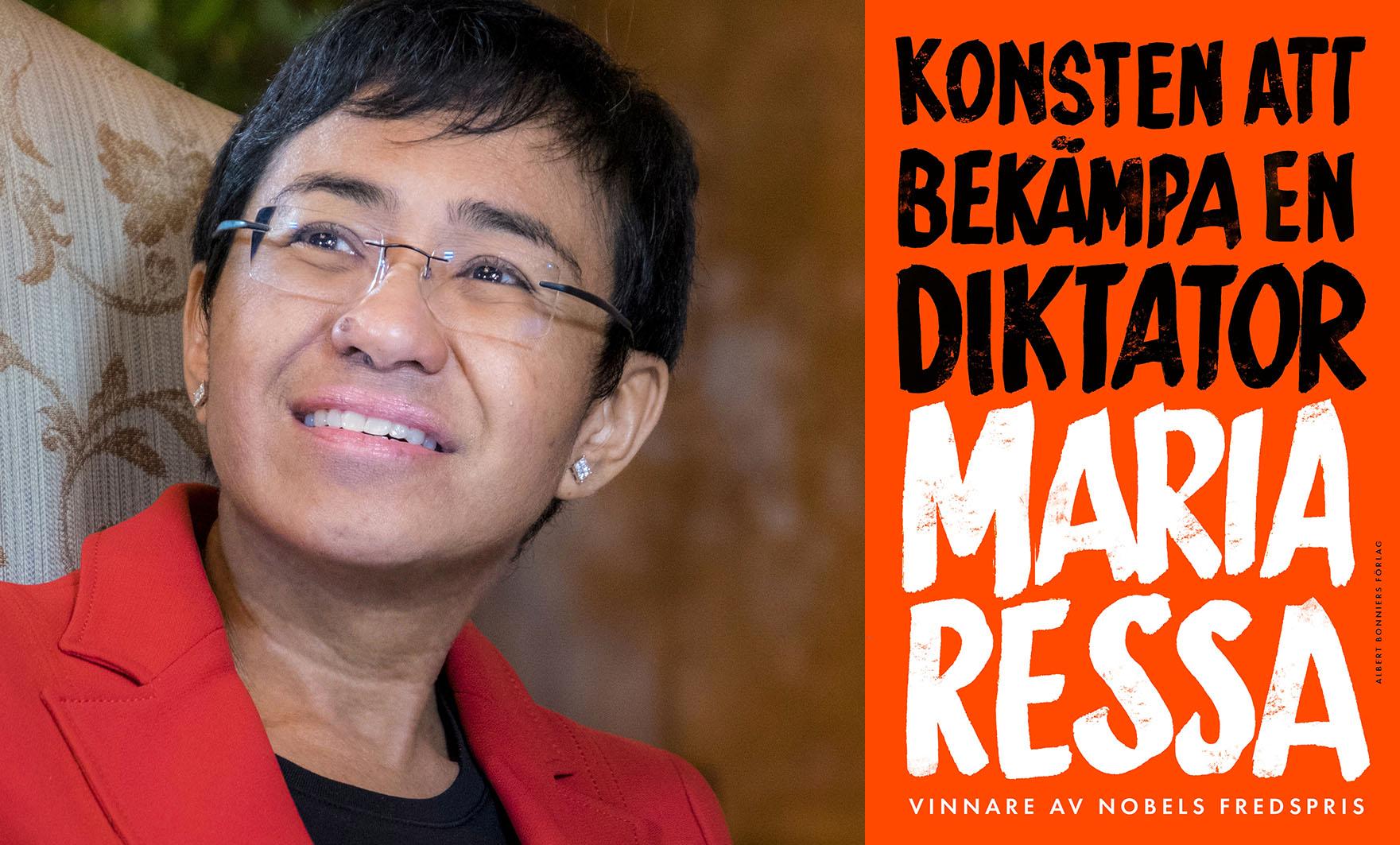 Maria Ressa är en grävande journalist från Filippinerna. Hon tilldelades Nobels fredspris 2021 och nu utkommer hennes ”Konsten att bekämpa en diktator” på svenska.