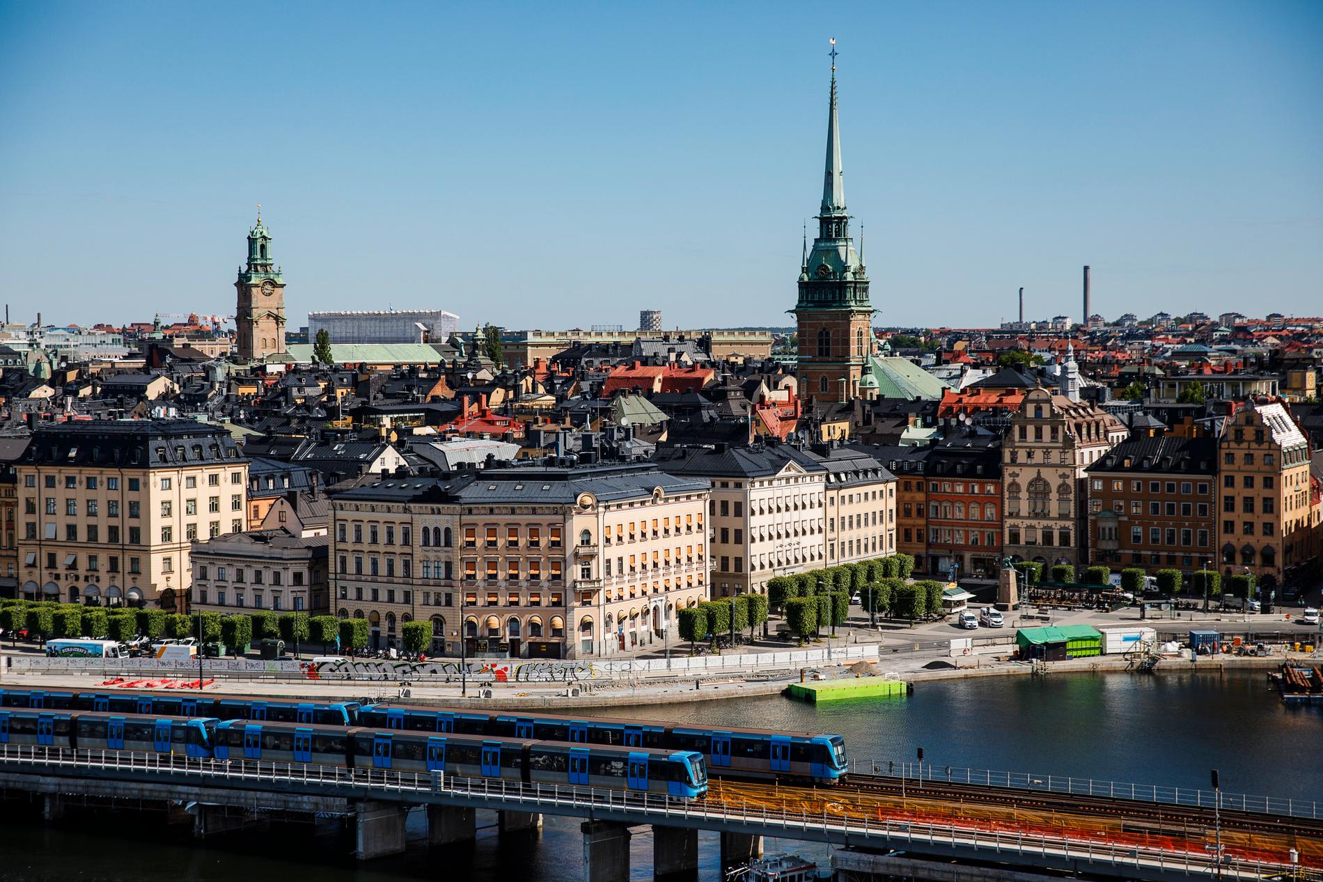 Stockholm är en Europas hårdast drabbade huvudstäder. Arkivbild.