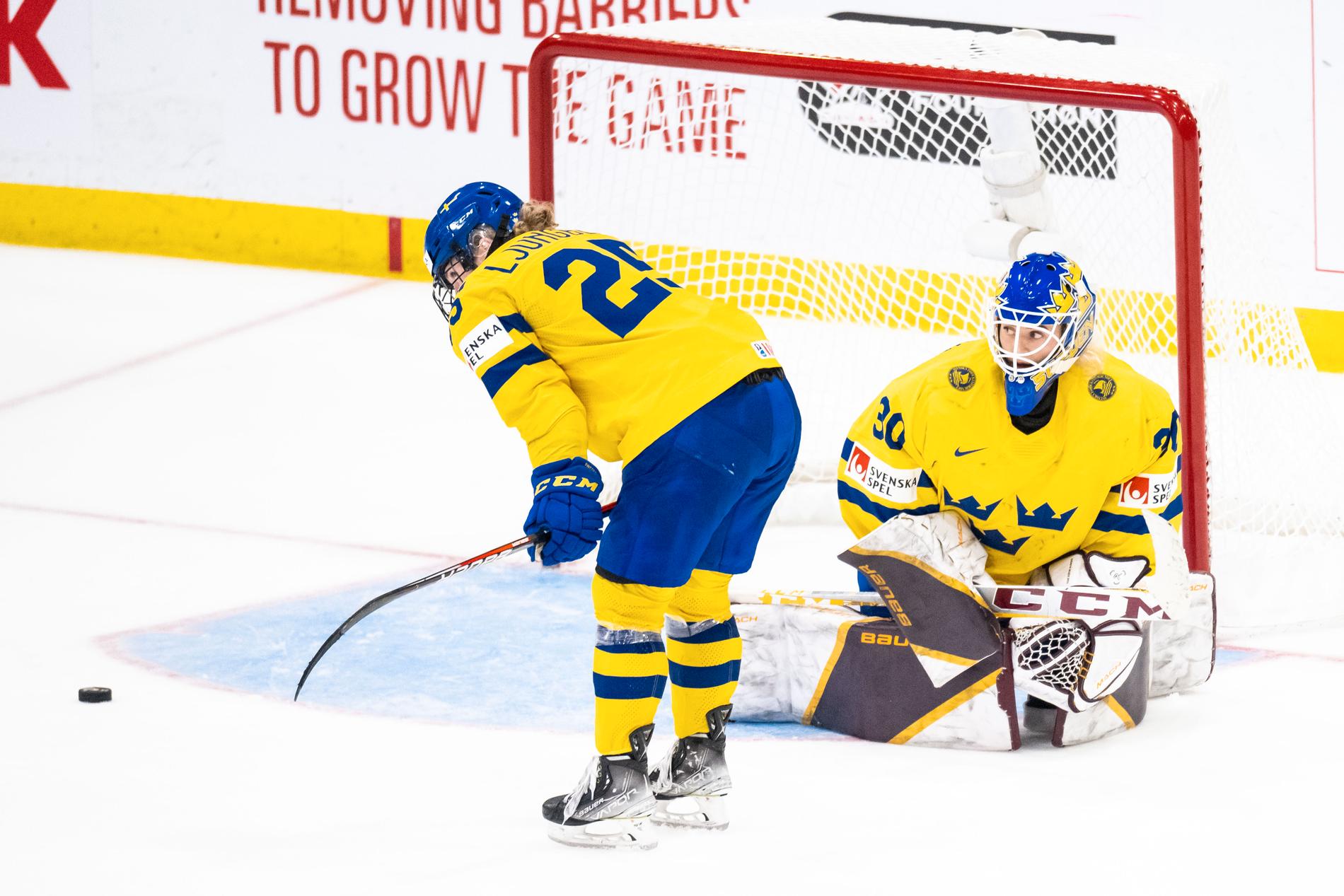 Sverige förlorade mot Kanada i kvartsfinalen i hockey-VM