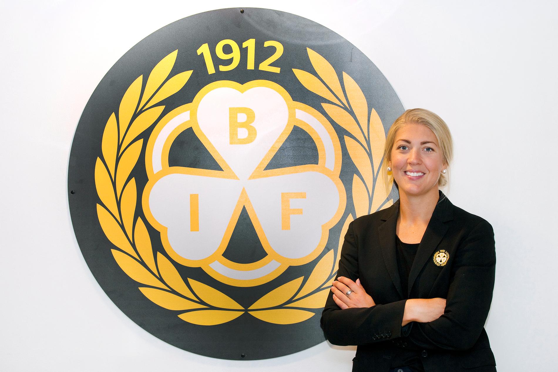  Erika Grahm – spelande sportchef i Brynäs.