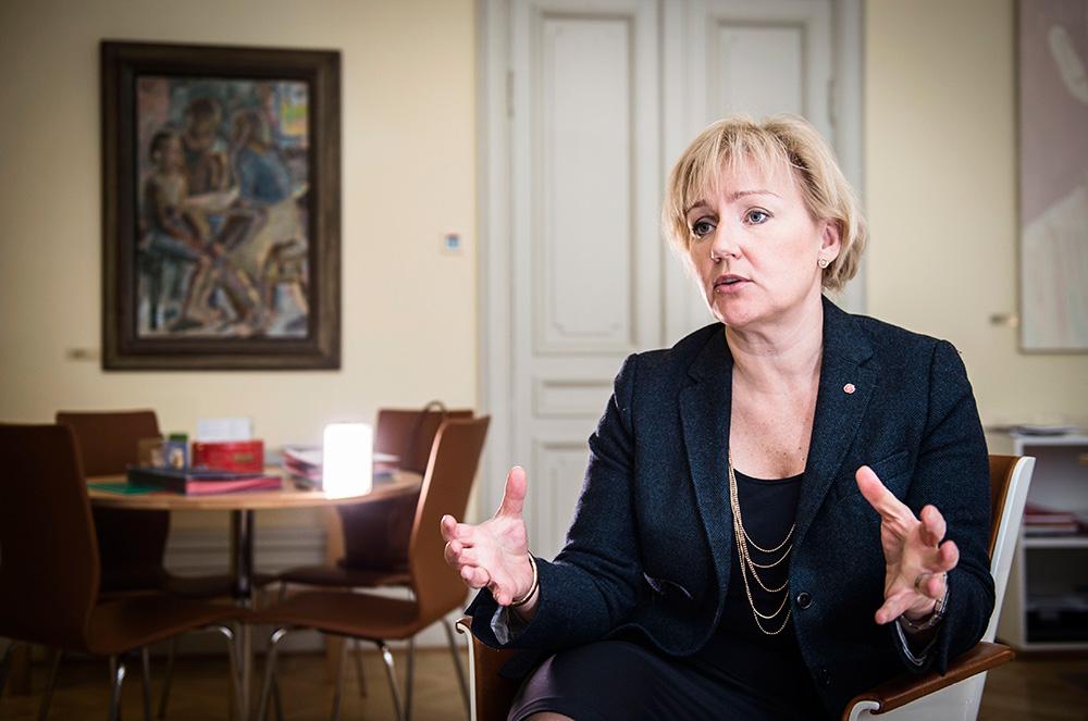 Helene Hellmark Knutsson, minister för högre utbildning och forskning (S).