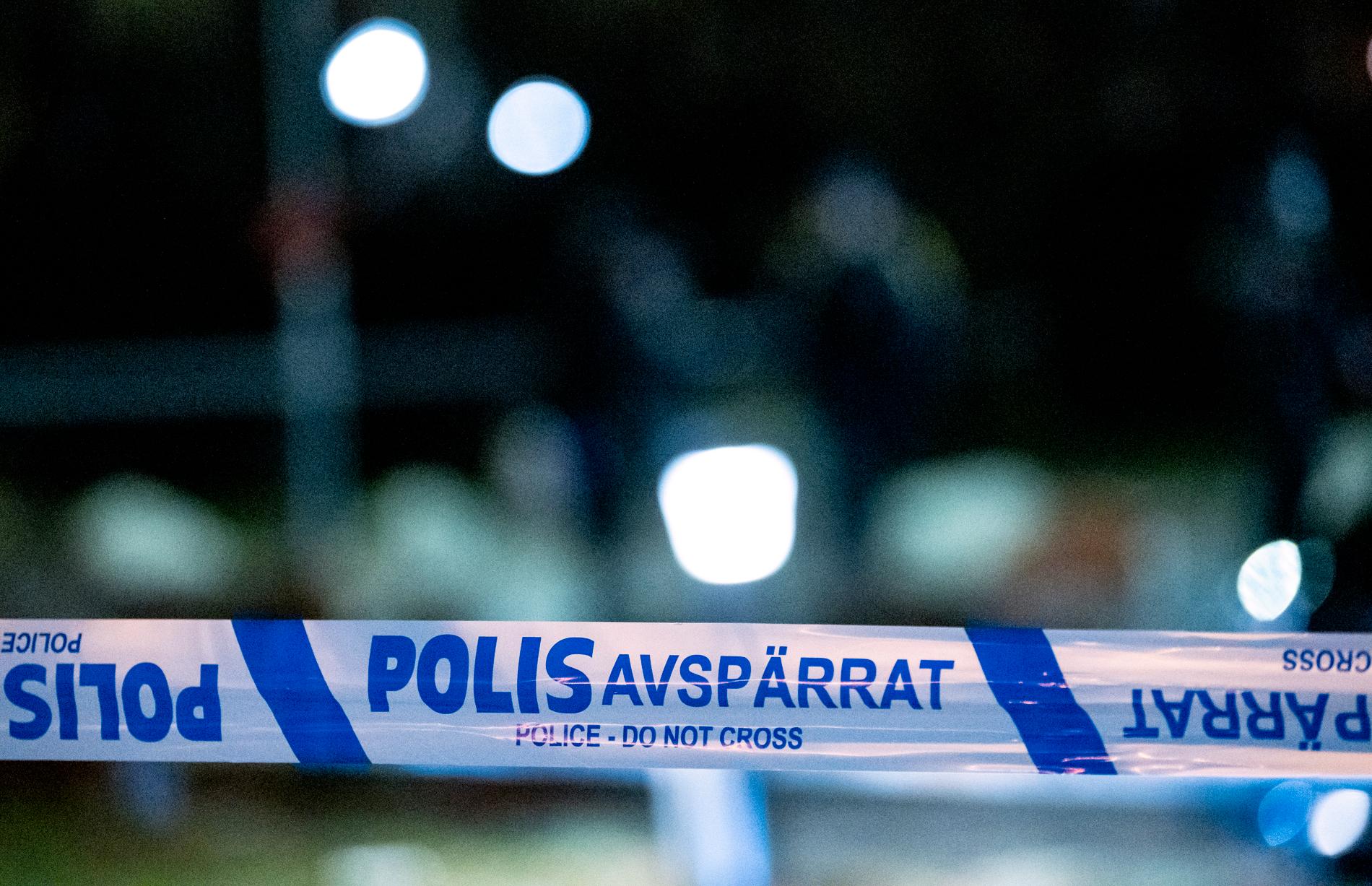 En man har blivit skottskadad i Sköndal i södra Stockholm. Arkivbild.