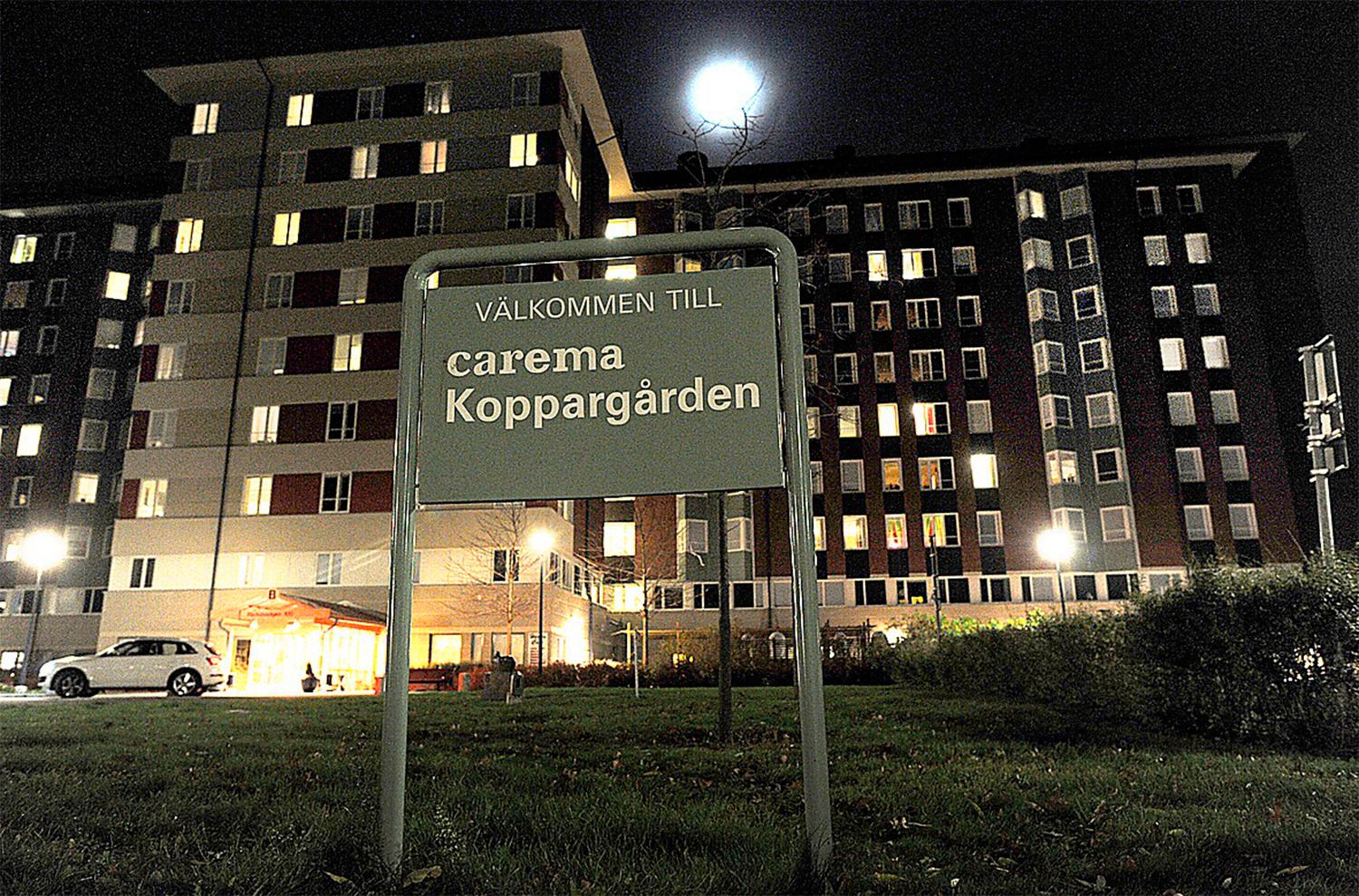 Caremaskandalen på Koppargården i Stockholm startade debatten om riskkaptalbolag i välfärden. I dag har Carema bytt namn till Vardaga. Foto: Urban Andersson