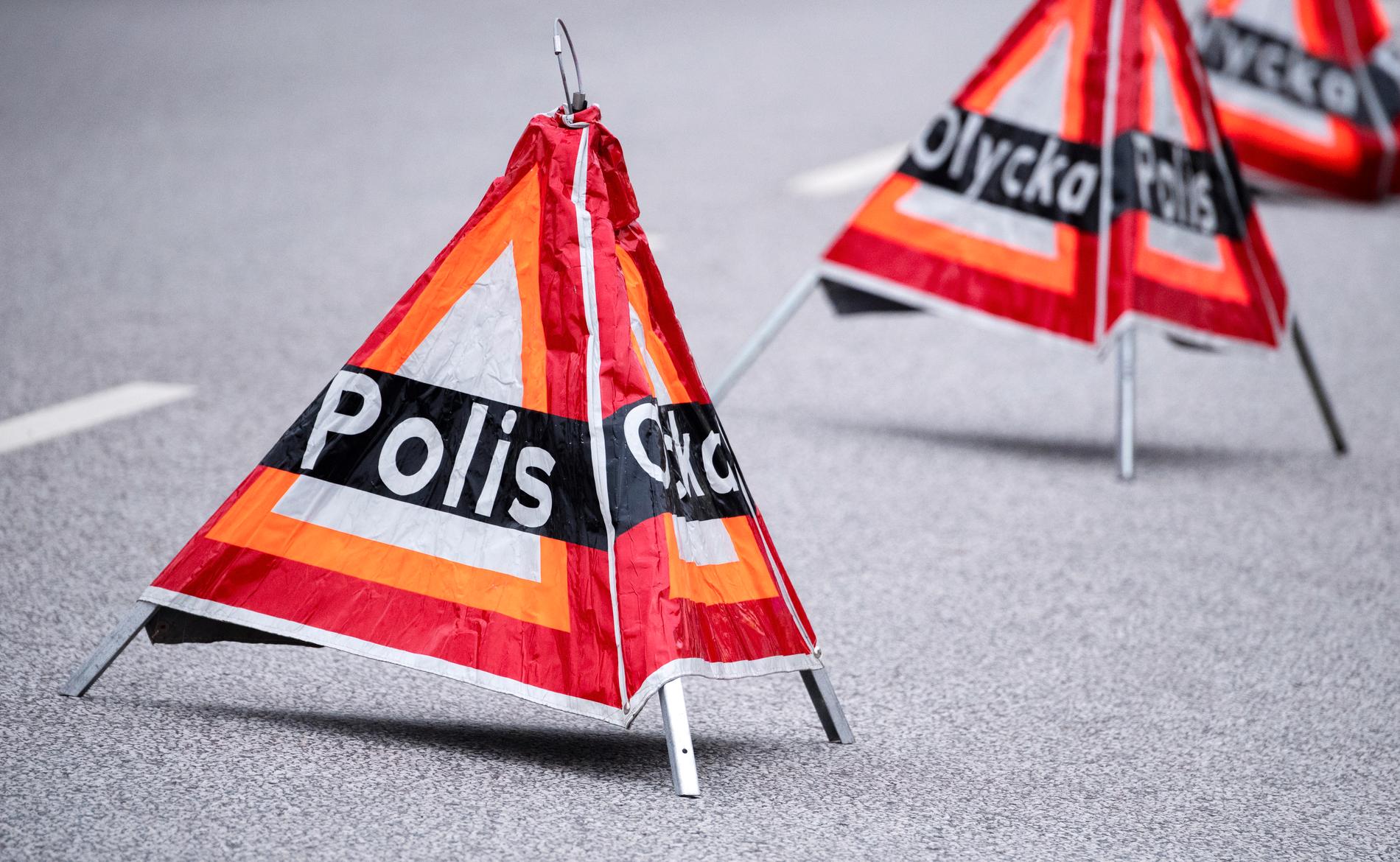 En person skadades när han träffades av en flygvinge på landningsbanan på Härjeåsjöns flygplats i Härjedalen. Arkivbild.