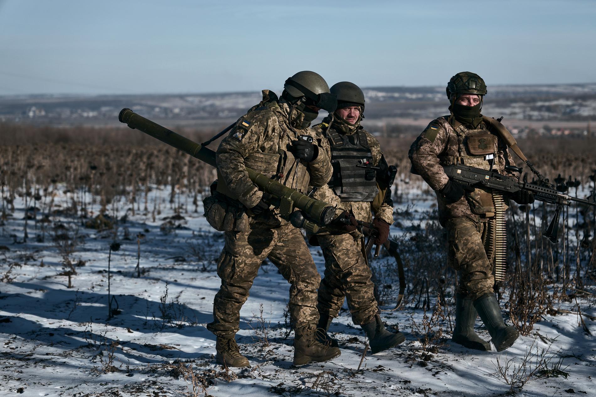 Ukrainska soldater.
