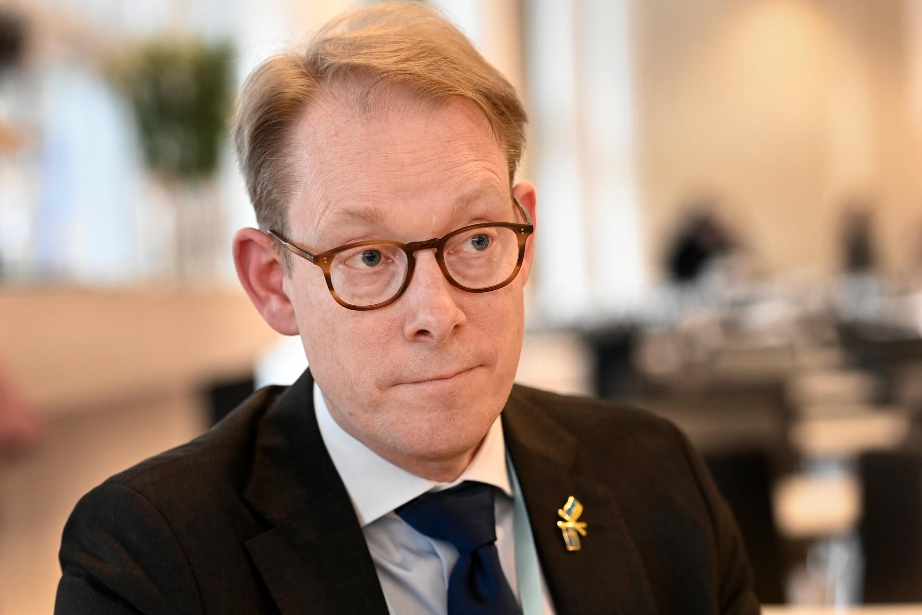 Utrikesminister Tobias Billström (M).