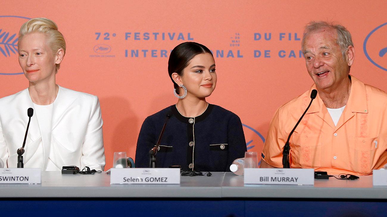 Tilda Swinton, Selena Gomez och Bill Murray pratar om "The dead don t die" på filmfestivalen i Cannes.