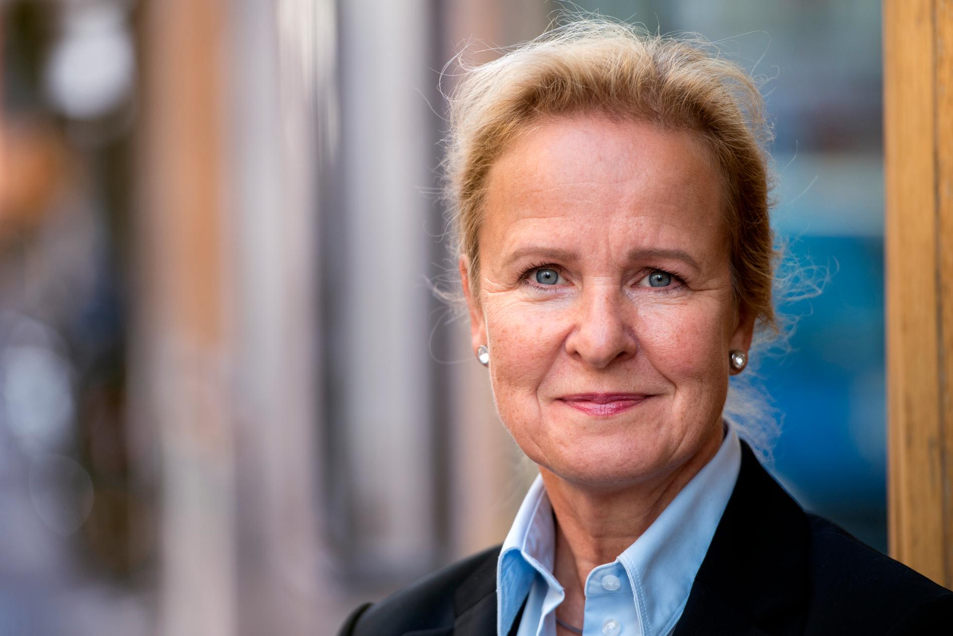 Therese Mattsson, generaldirektör för Kustbevakningen, begär över 200 miljoner kronor för att rekrytera 100 nya medarbetare på tre år. Arkivbild