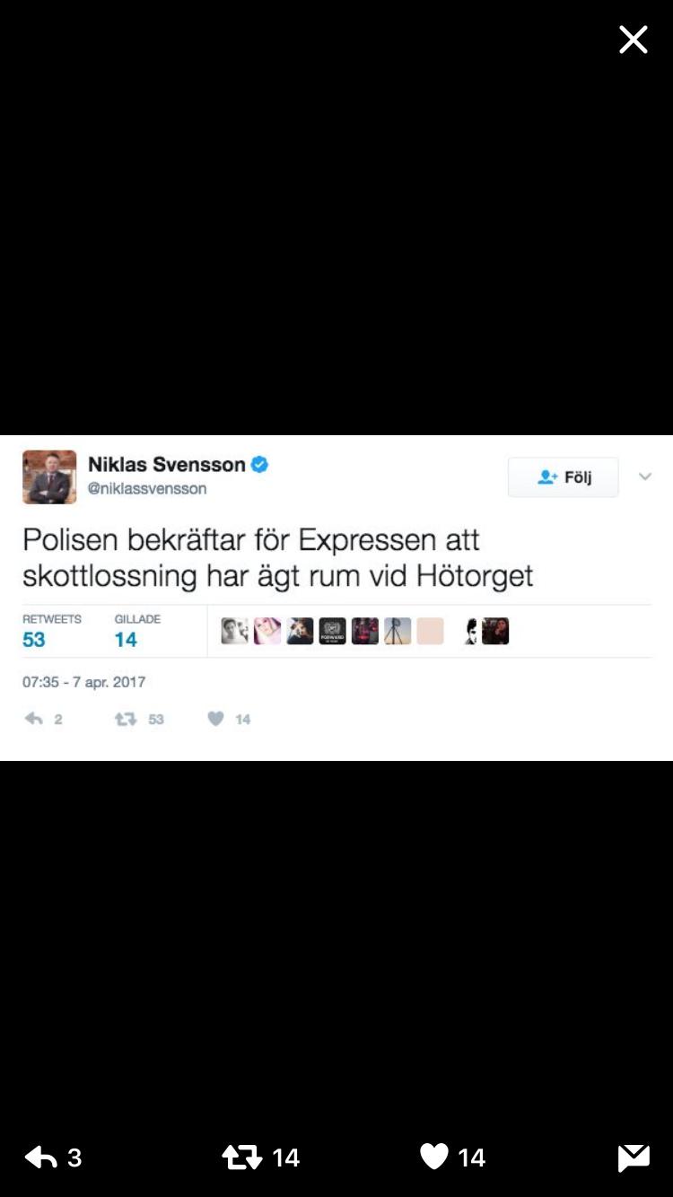 Lögn av reporter Svensson, eller var det en polis som sagt fel?