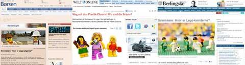 Debatten om jämställdheten i Lego-land har spritt sig till både Tyskland och Danmark. Här ett urval av artiklarna.