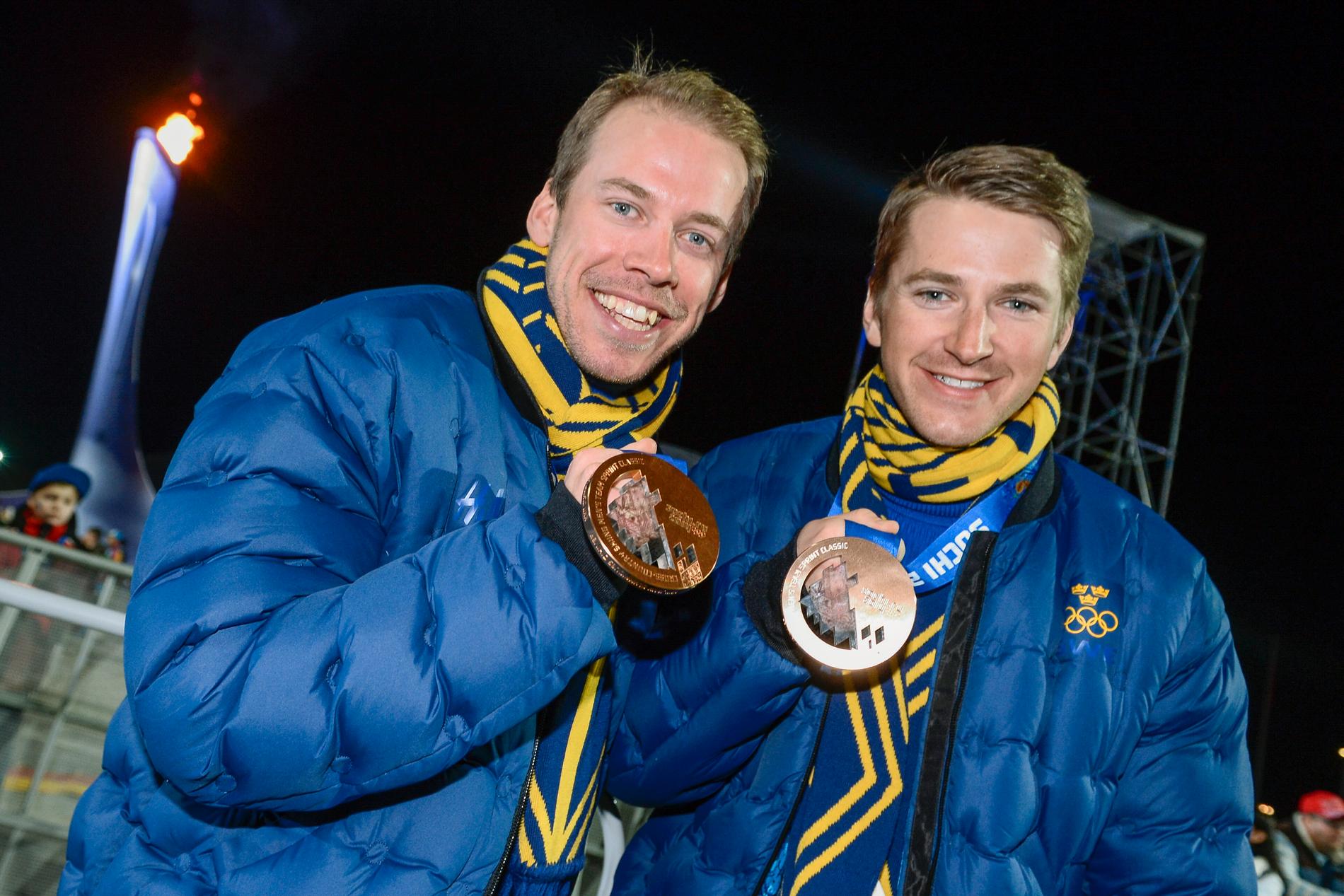 Jönsson och Peterson tog brons i Sotji-OS.