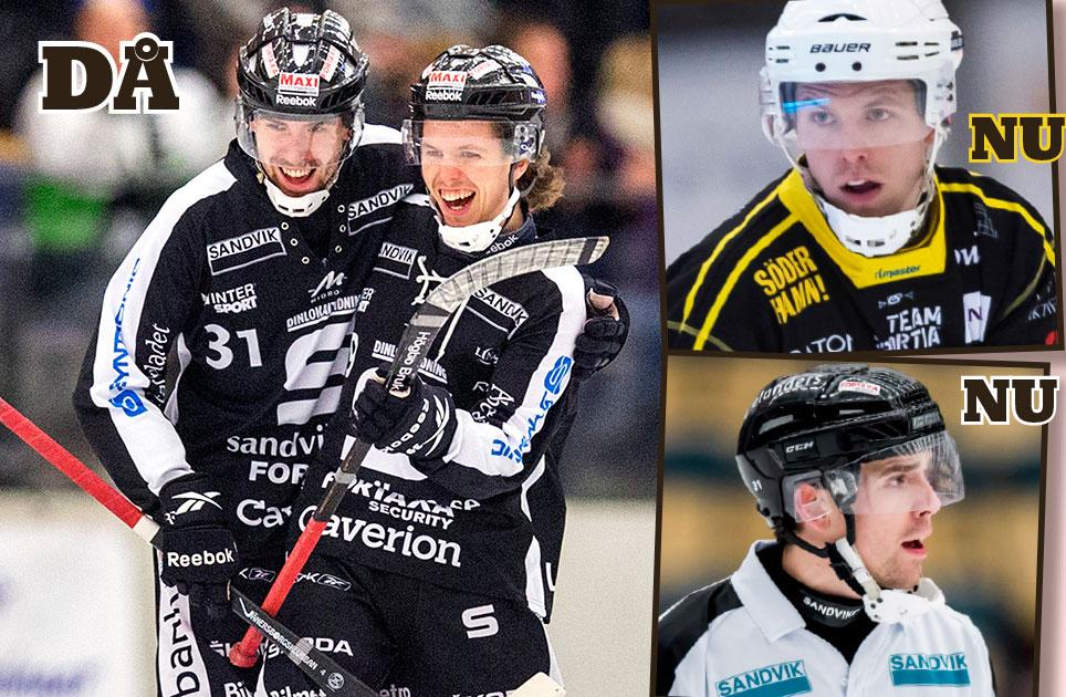 Bröderna Forslund – Linus, 29, och Rasmus, 27 – spelade bandy ­under många ­säsonger tillsammans i Sandvikens AIK. Men inför den här säsongen gick storebror Linus till Broberg­/Söderhamn – som passande nog möter Saik på annandagen.
