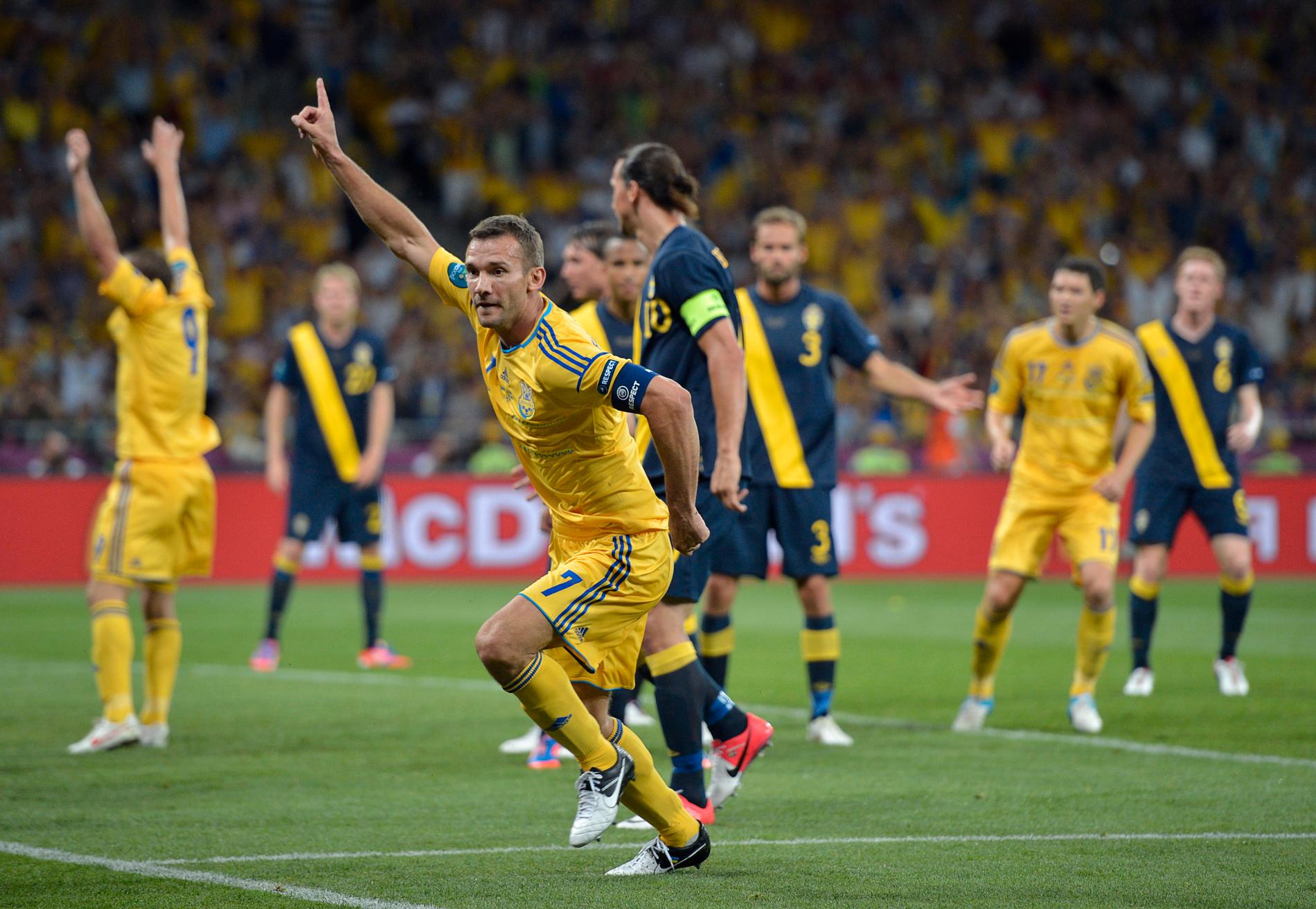 ”Matchen mot Sverige gav mig en av de vackraste och mest intensiva kvällarna i mitt liv”, säger Andrij Sjevtjenko.