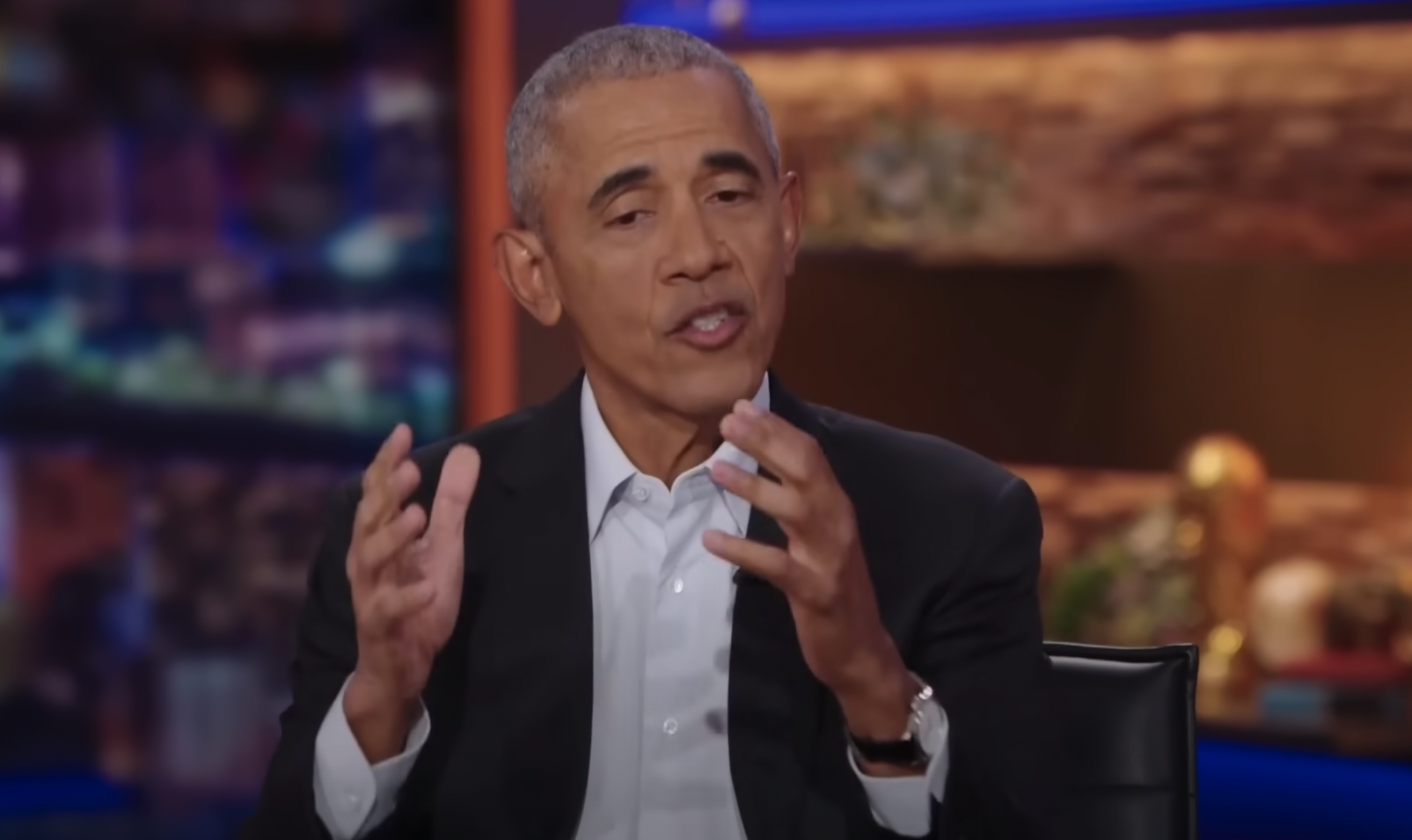 Barack Obama i ”The Daily Show”.