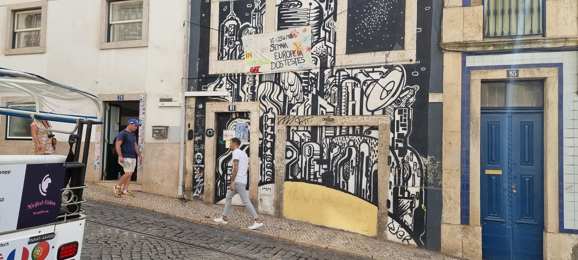 GAT:s lokal i Lissabon.
