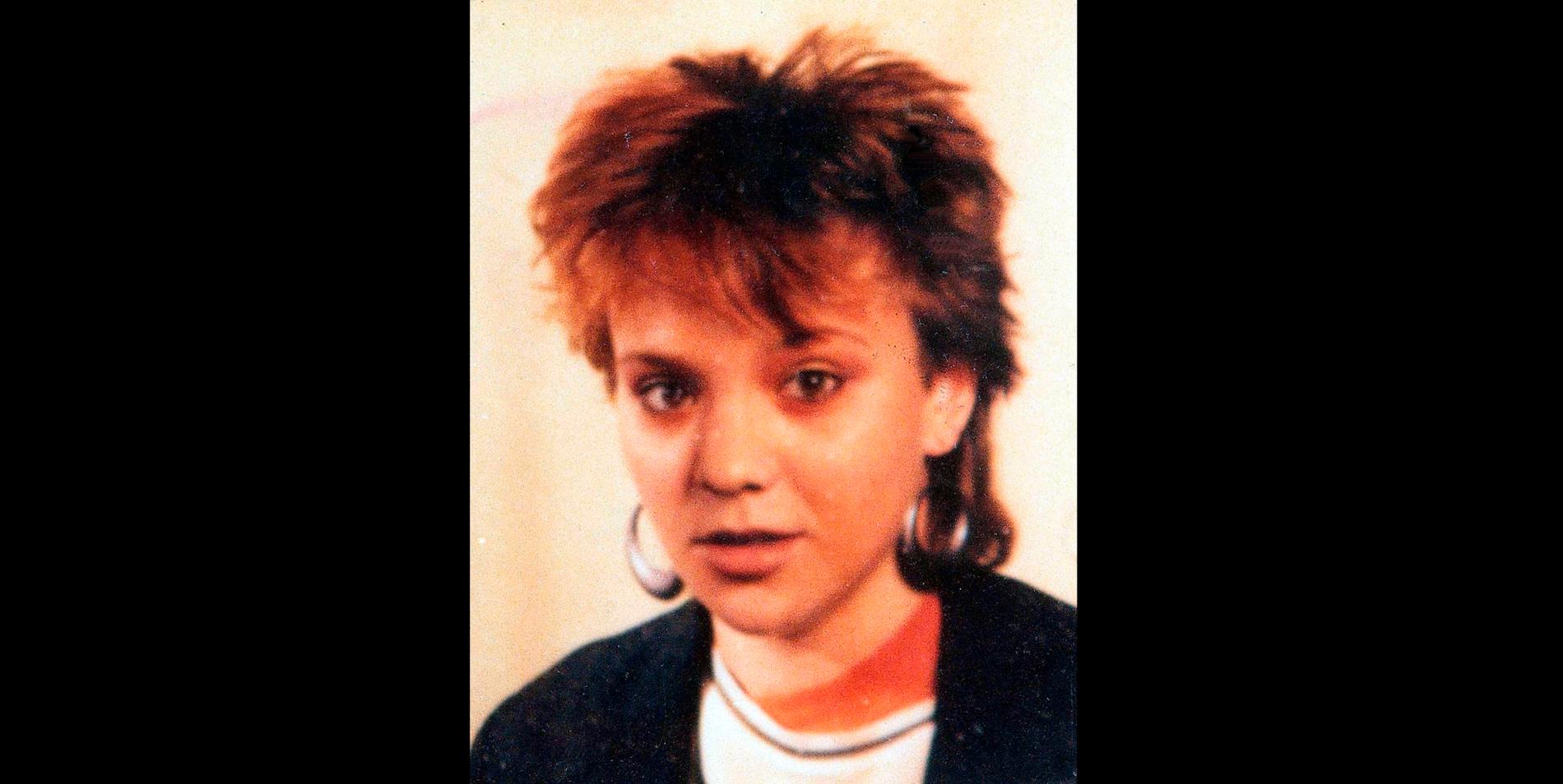 Polisen delade ut den här bilden av Inga Maria Hauser under sökandet för 30 år sedan.