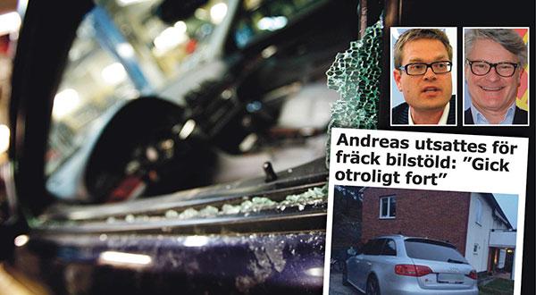 Anders Ydstedt och Wilhelm Douglas, KAK, skriver att bilstölderna minskar i Sverige, men blir samtidigt brutalare. Tjuvarna riktar in sig på exklusiva bilar - som de hittar via bilregistrets uppgifter: ”Sverige ska inte vara en frizon för biltjuvar.” skriver de.