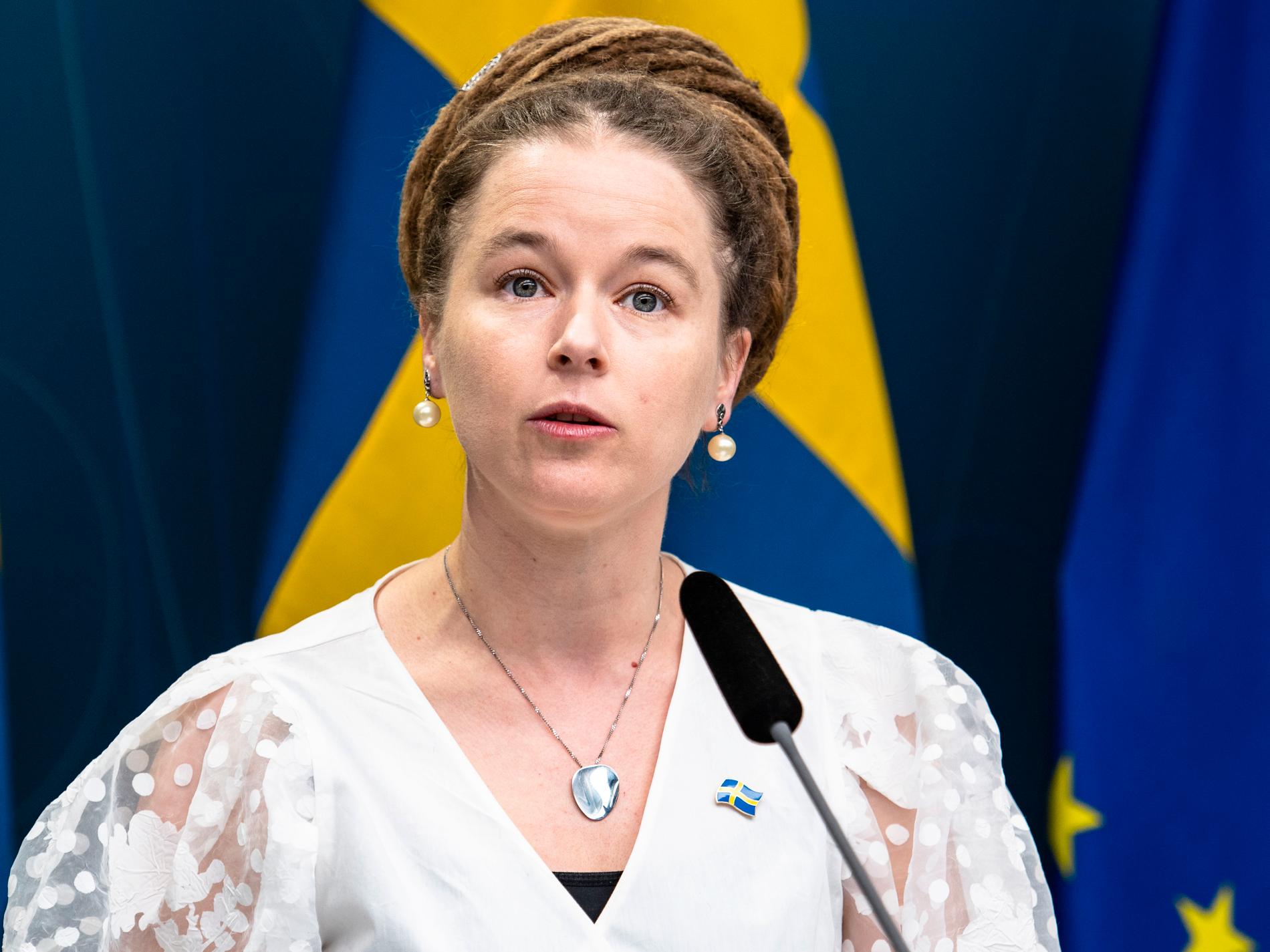 Kulturminister Amanda Lind.