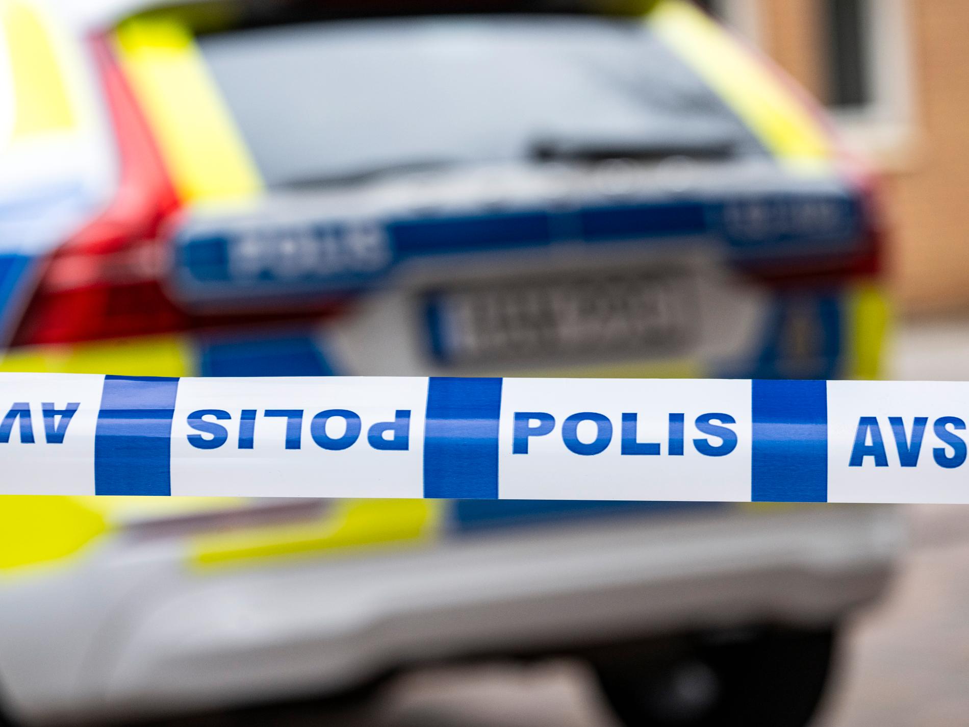 Glasflaska i Borås innehöll sprängämne