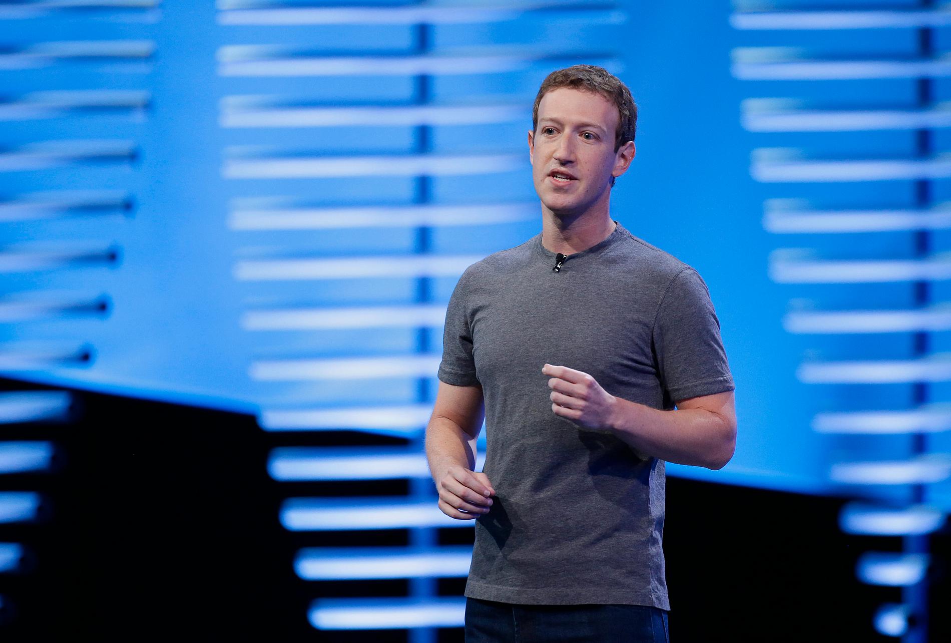 Facebook-grundaren Mark Zuckerberg. 